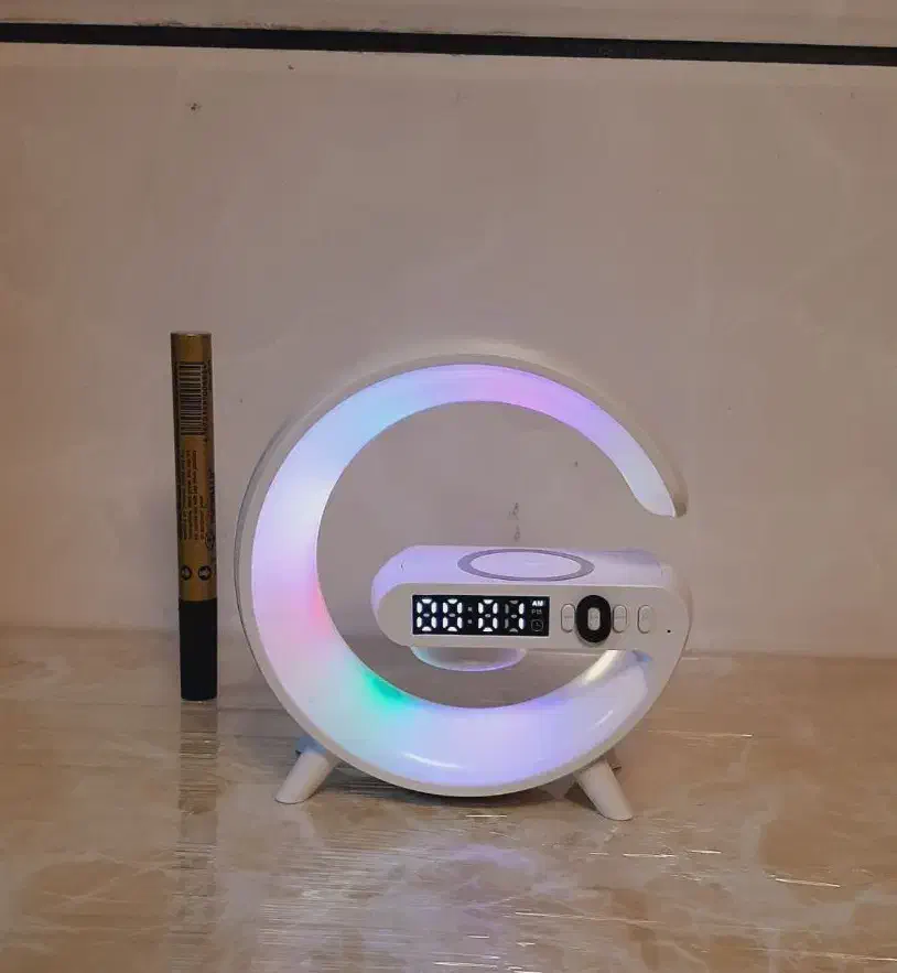 باند اسپیکر چراغ دار ساعت دار مدل G سوگلی|پخشکننده همراه|زنجان, |دیوار