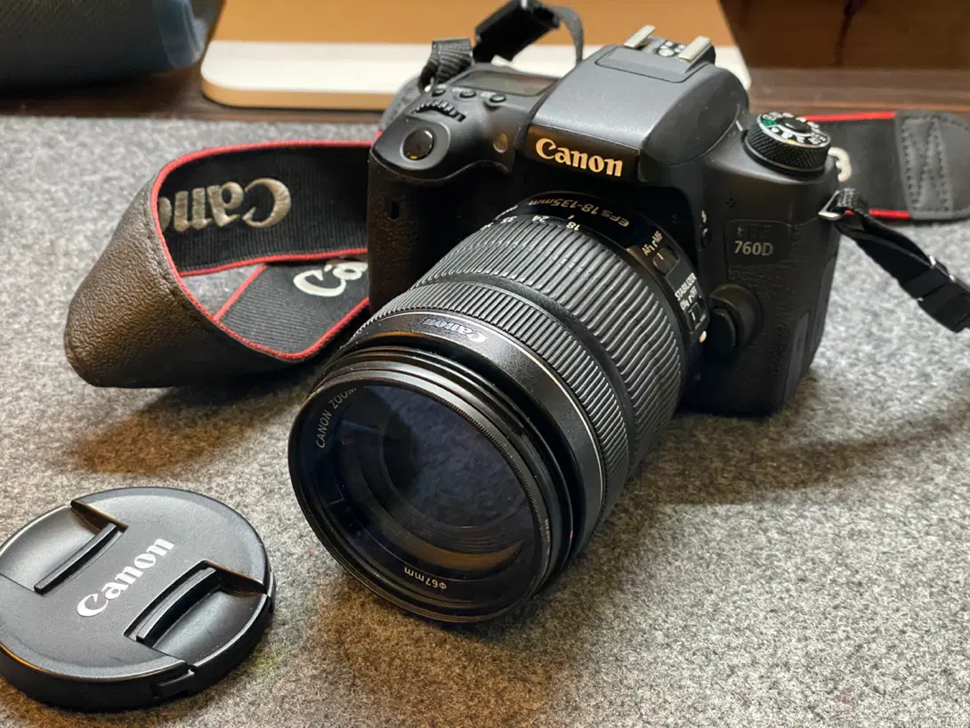 دوربین کانن Canon 760D با لنز تله 18-135|دوربین عکاسی و فیلمبرداری|تهران, جنتآباد مرکزی|دیوار