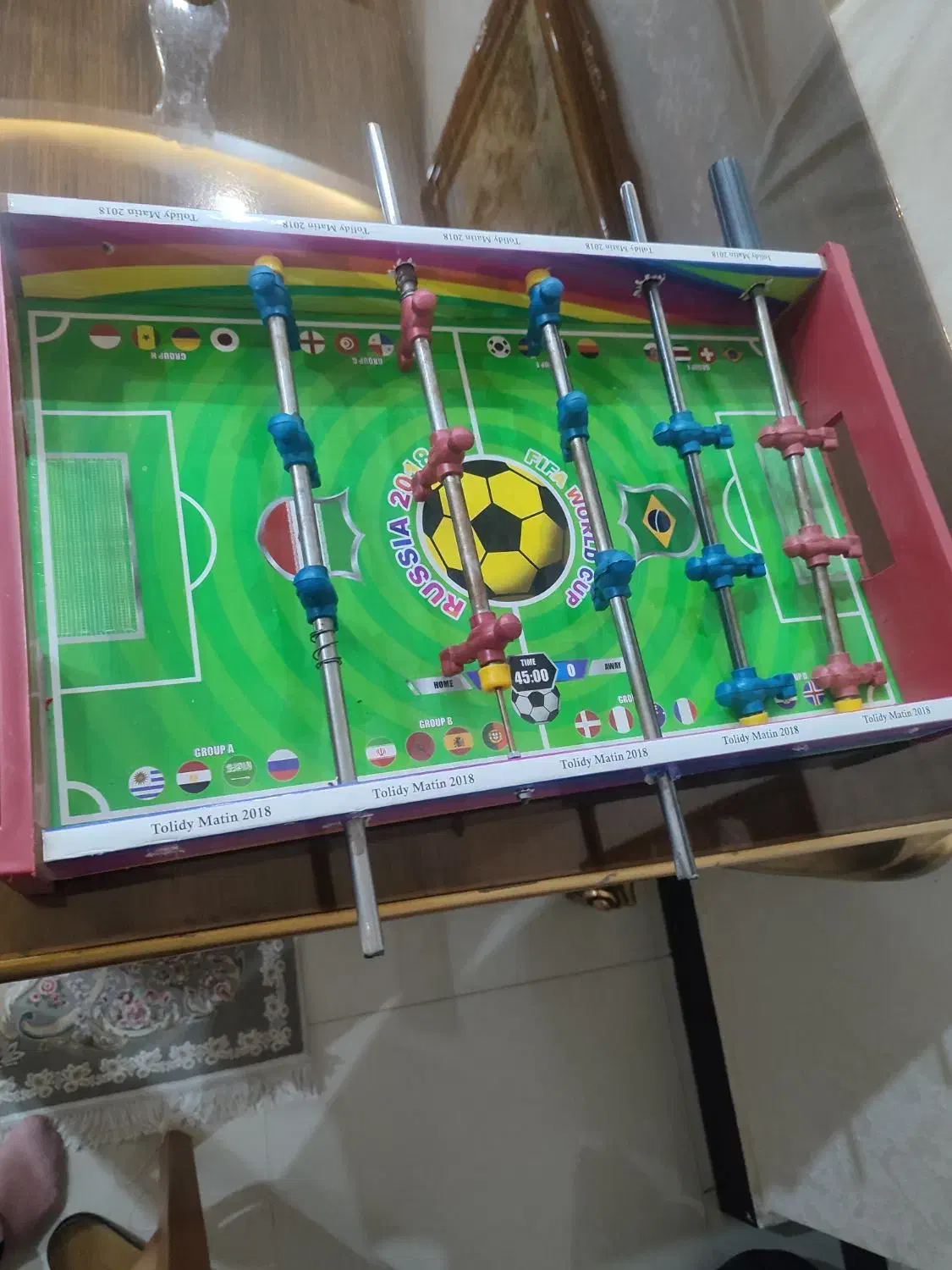 فوتبال دستی|اسباببازی بچه|کرمانشاه, |دیوار