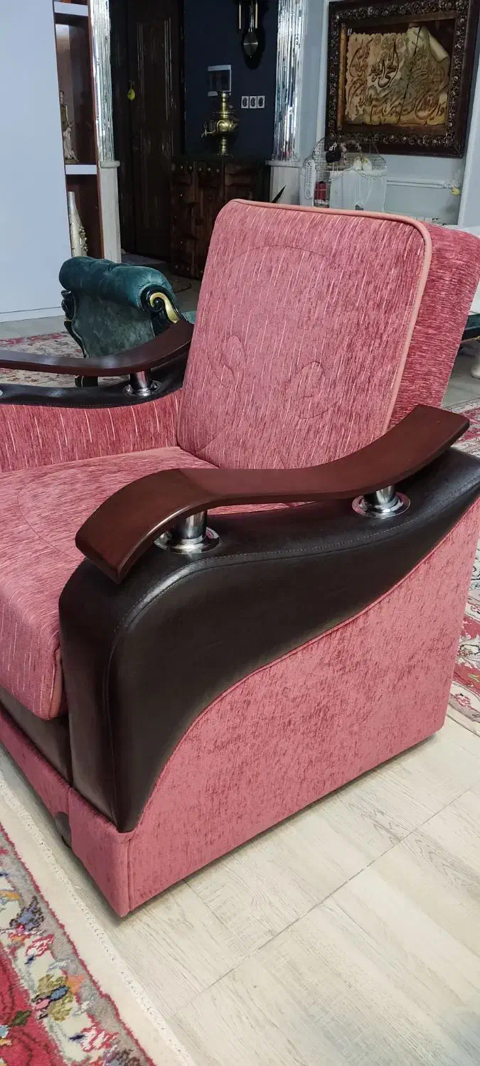 مبل راحتی تختشو فنری واسکلت فلزی باکسداروبادوام|مبلمان خانگی و میز عسلی|تبریز, |دیوار