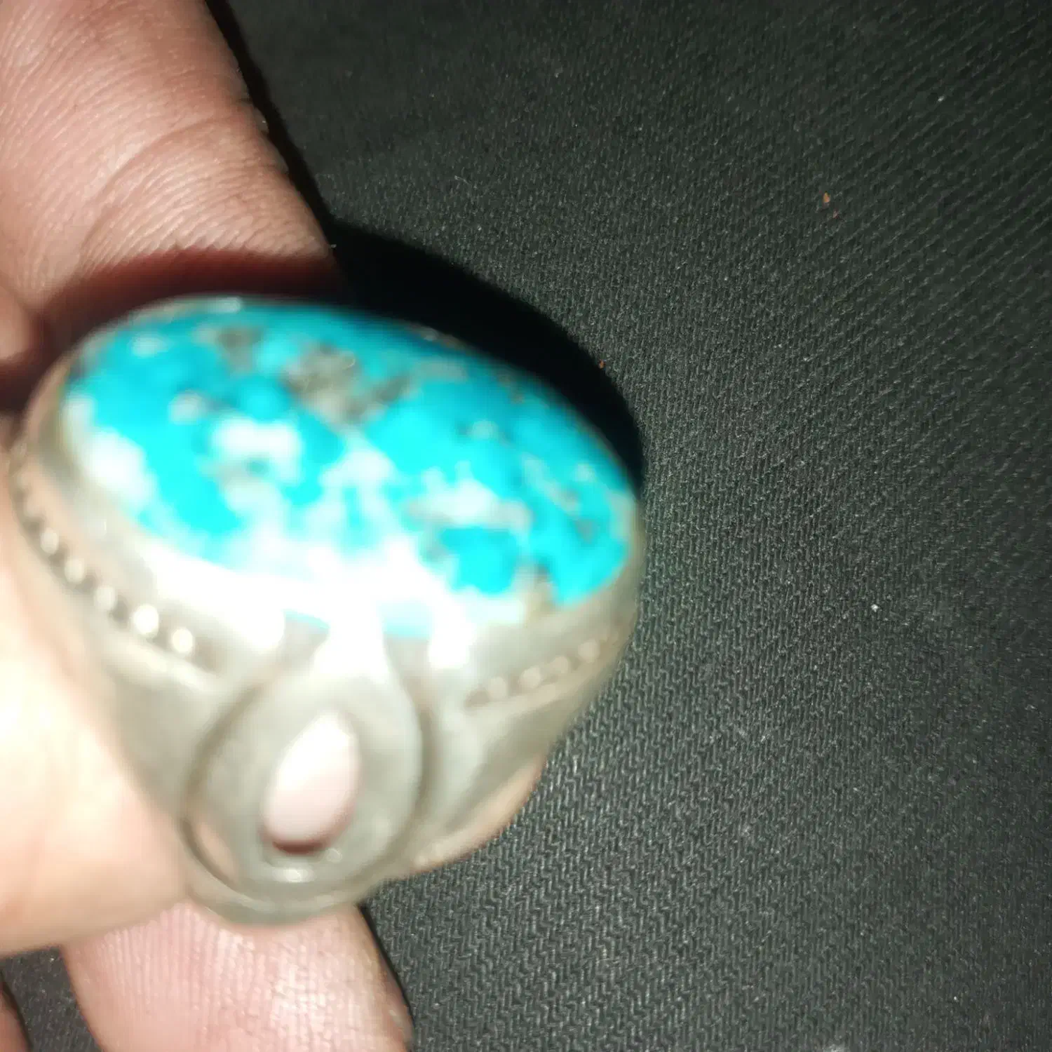 انگشترفیروزه آس|زیورآلات و اکسسوری|سیرجان, |دیوار