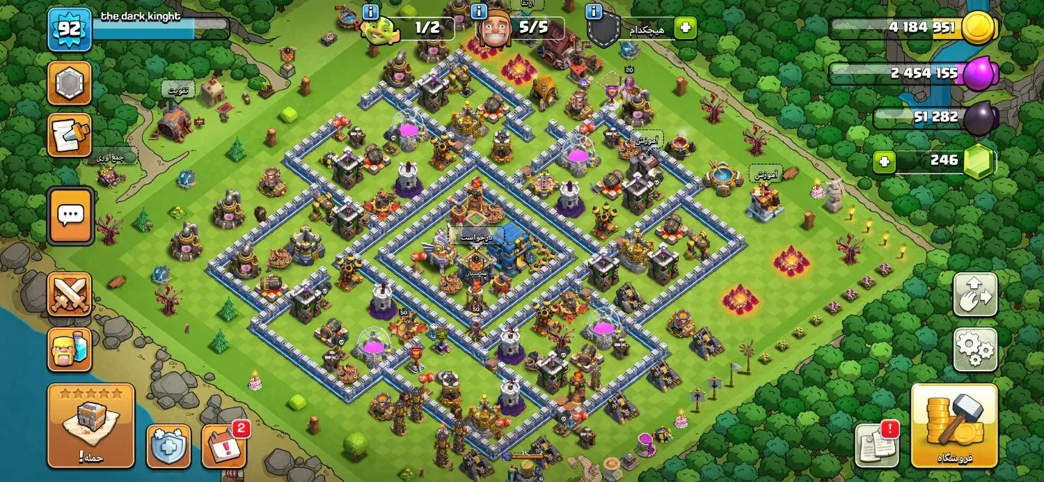 اکانت کلش دو عدد|کنسول، بازی ویدئویی و آنلاین|یزد, |دیوار