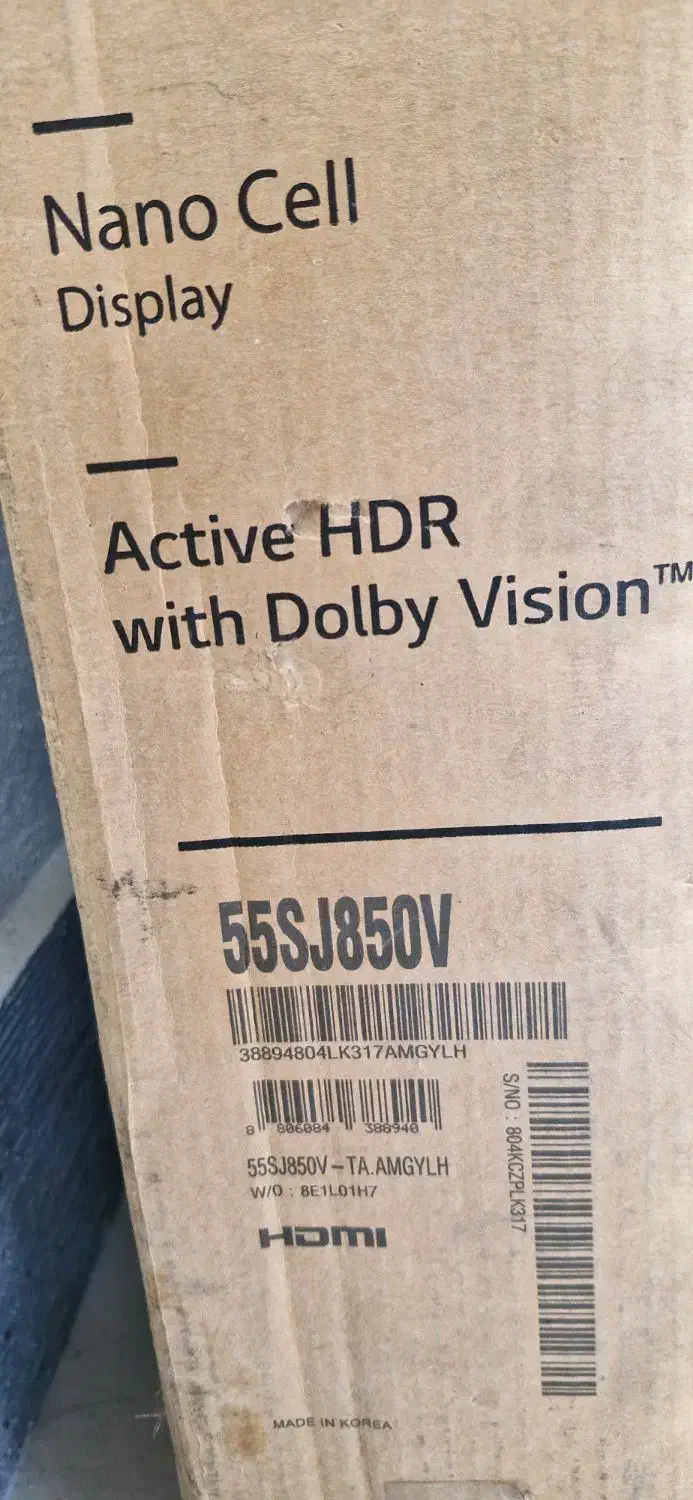 فروش تلویزیون ال جی مدل فول اچی دی صفحه سوخته|تلویزیون و پروژکتور|لنگرود, |دیوار