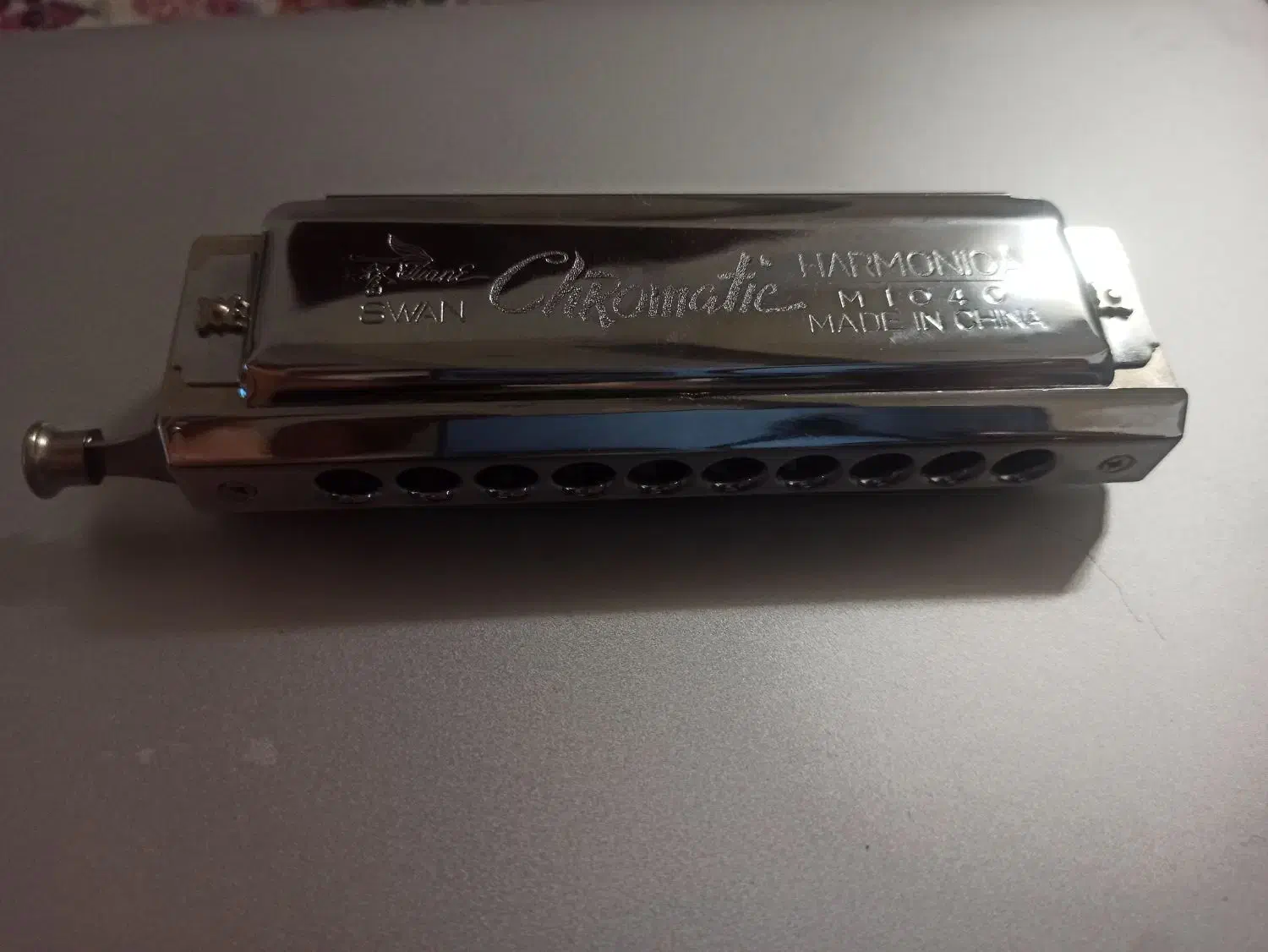 ساز دهنی حرفه ای  (هارمونیکا کروماتیک برند سوان )|سازهای بادی|لنگرود, |دیوار