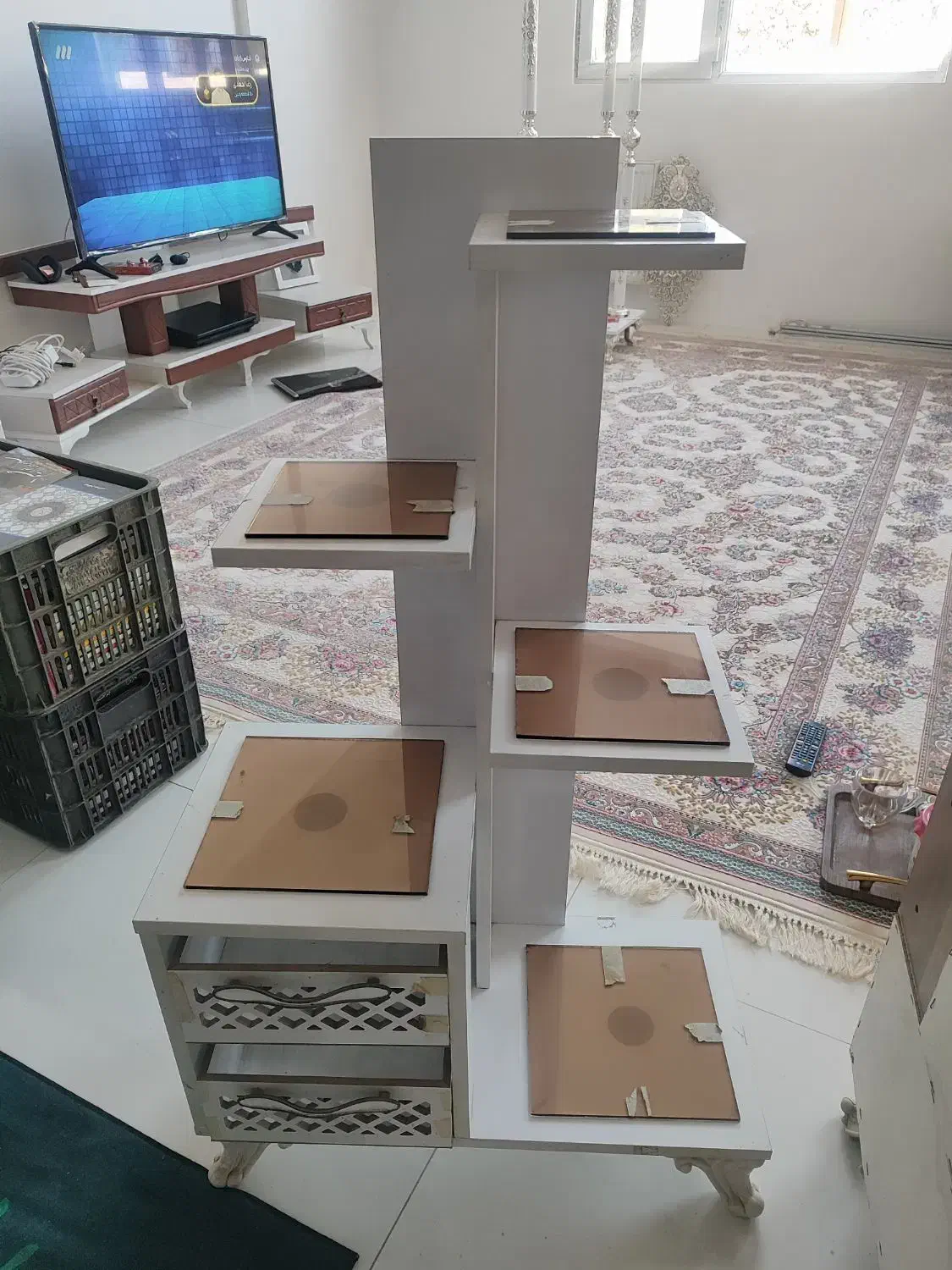 پایه قابلمه|آب‌چکان و نظم‌دهنده ظروف|مشهد, ایثارگران|دیوار