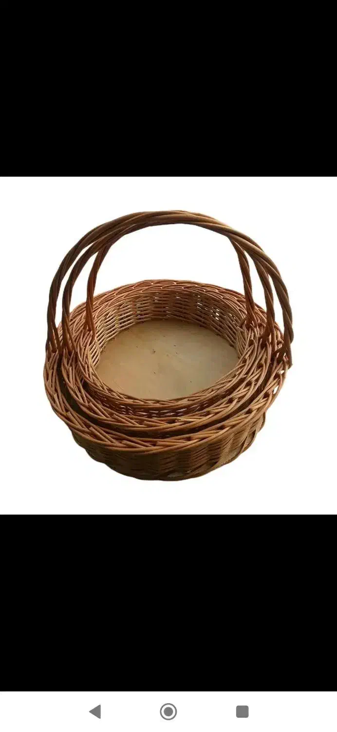 سبد ۳تایی مُروار|صنایع دستی و سایر لوازم تزئینی|آفتاب, |دیوار