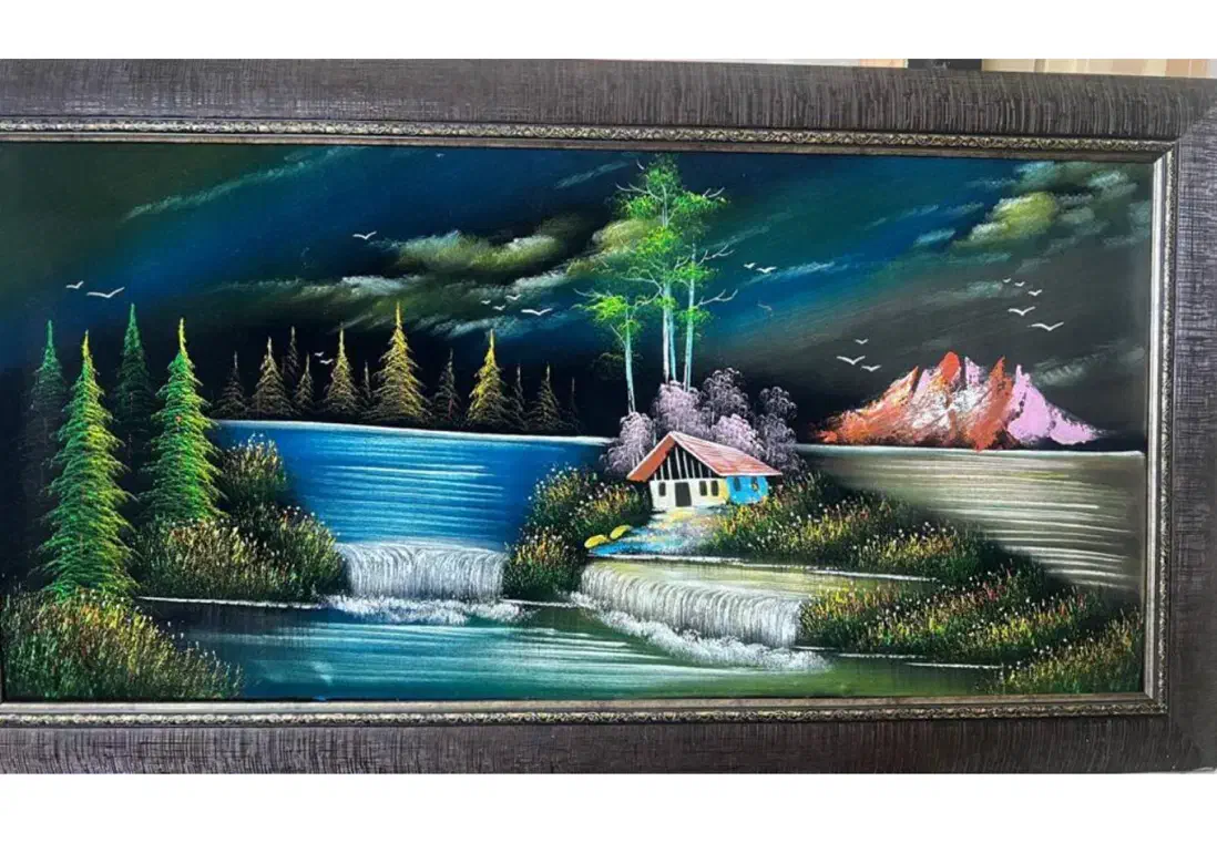 تابلو رنگ روغن|تابلو، نقاشی، عکس|تنکابن, |دیوار