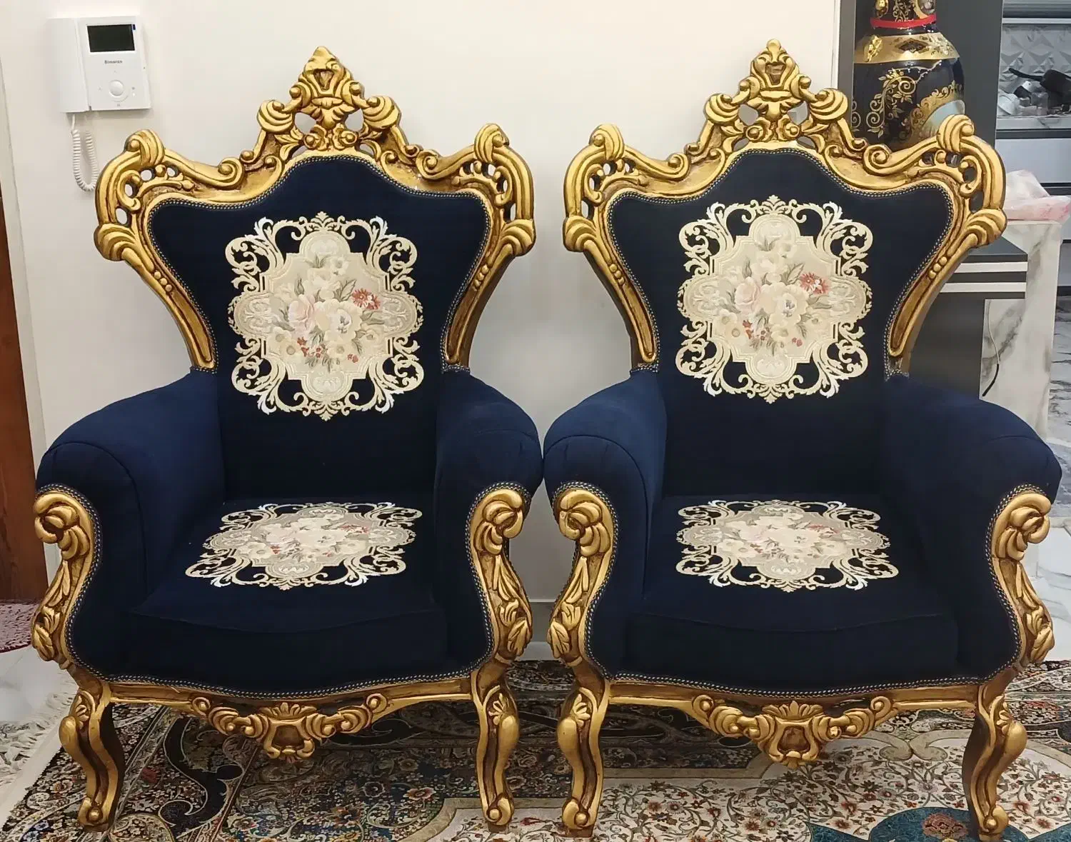 مبل هفت نفره سلطنتی|مبلمان خانگی و میز عسلی|تبریز, |دیوار