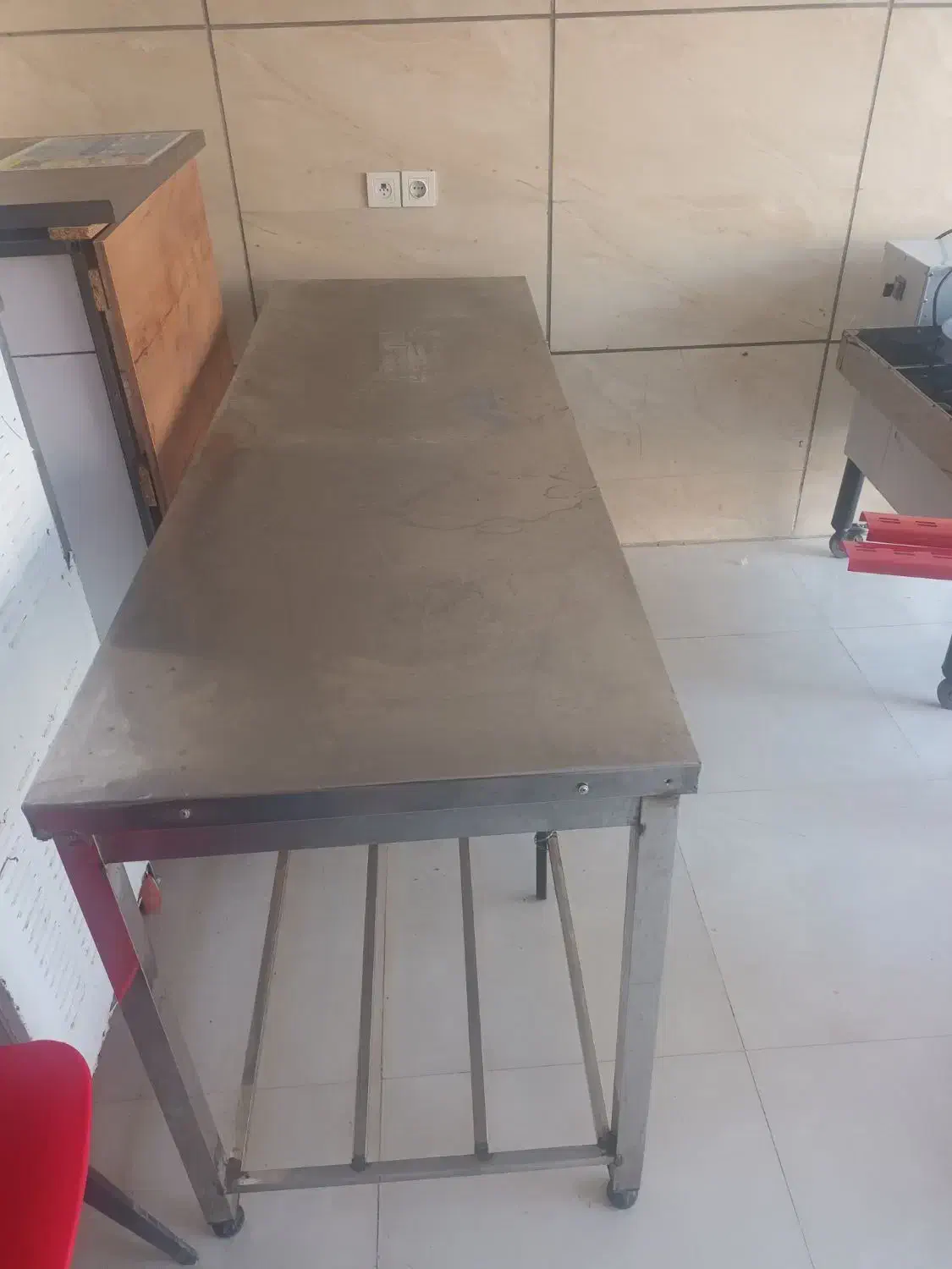 میز کار استیل ۳۰ در در ۲متر|کافی‌شاپ و رستوران|بجنورد, |دیوار