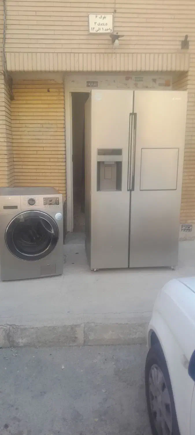 خریدار وفروش یخچال سایدبای ساید کارکرده وفروش|یخچال و فریزر|ساری, |دیوار