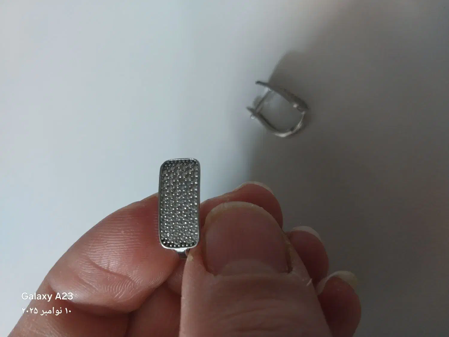 گوشواره طلا در حد نو|جواهرات|قم, بنیاد|دیوار