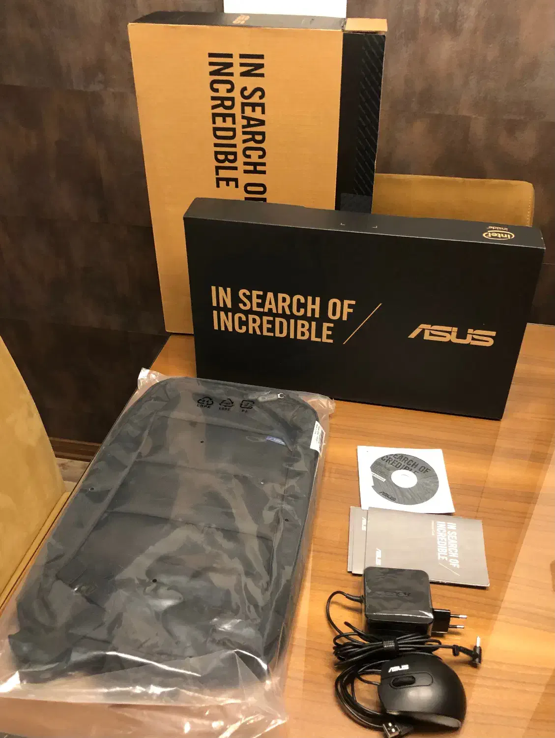 نوت بوک ایسوس ASUS نو + متعلقات نو+کارتن|رایانه همراه|تهران, شهرک چیتگر|دیوار