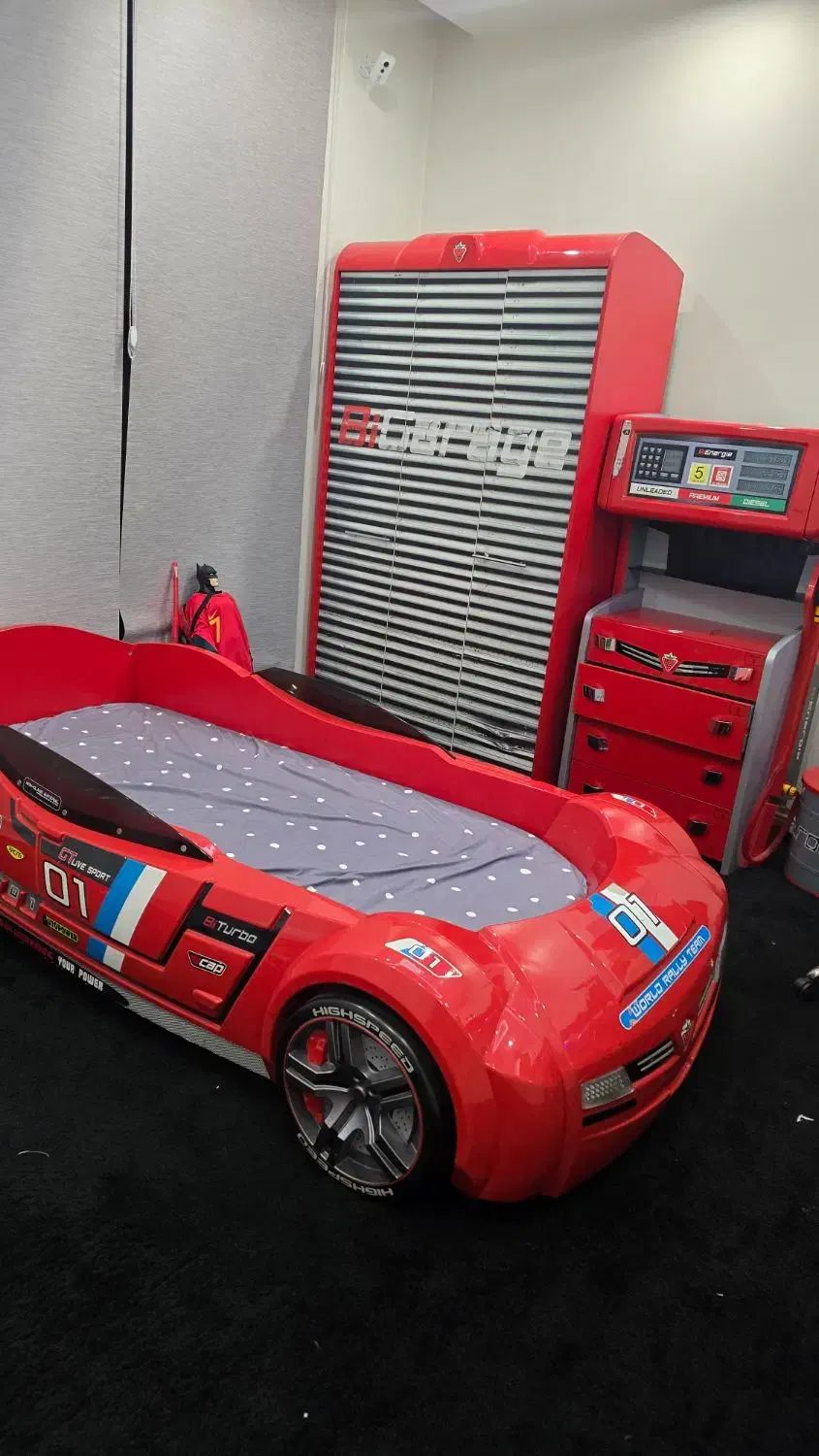 تخت نوجوان .کمد . پمپ بنزین چیلک|تخت و سرویس خواب|پردیس, فاز ۲|دیوار