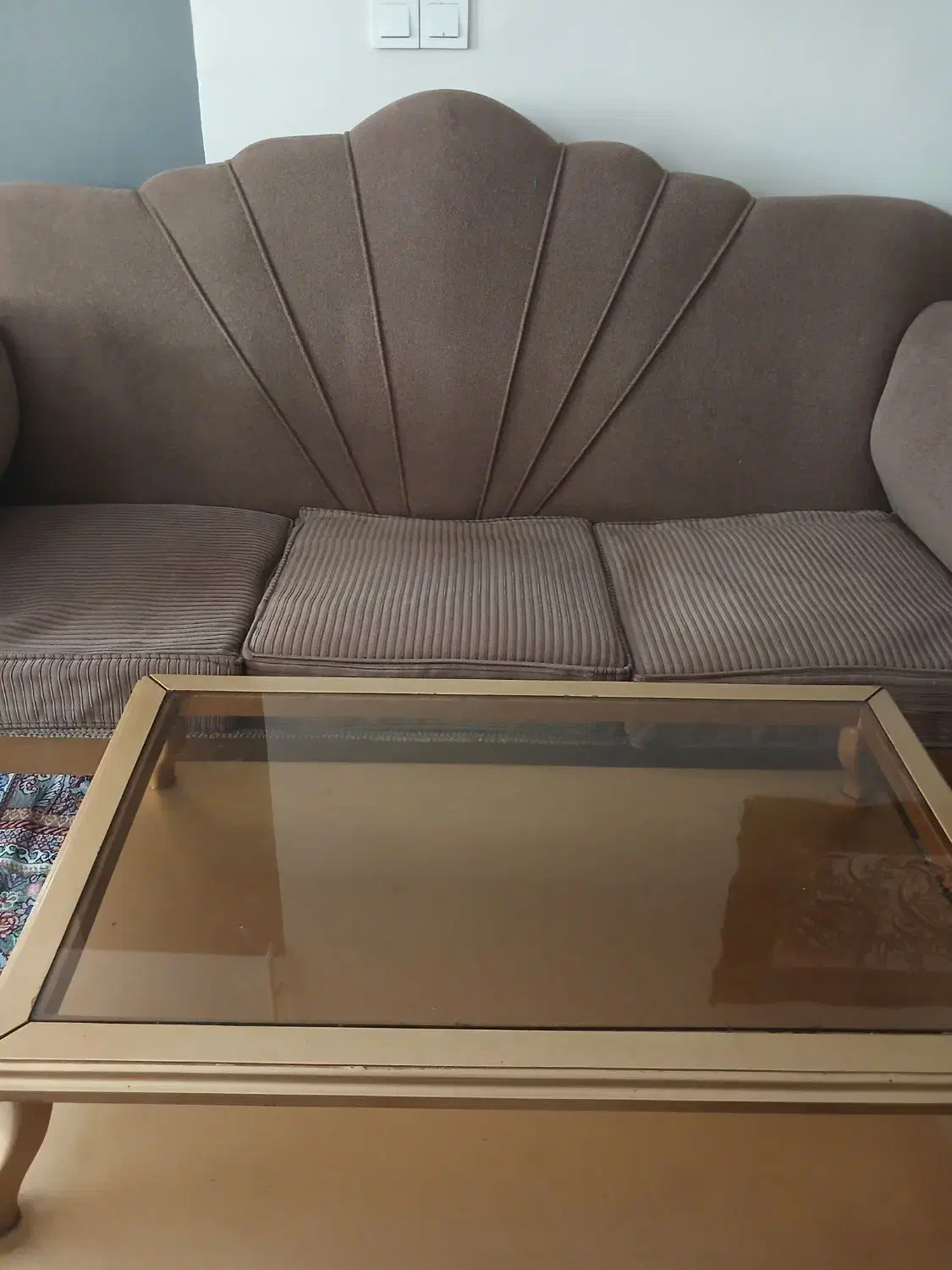 مبل هفت نفره مدل صدفی|مبلمان خانگی و میز عسلی|پردیس, فاز ۵|دیوار