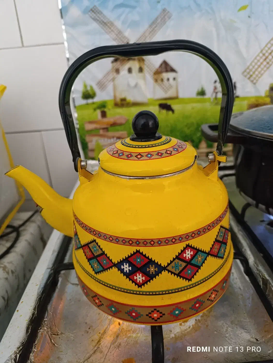 ظرف|قوری، کتری، قهوه‌ساز دستی|دزفول, |دیوار