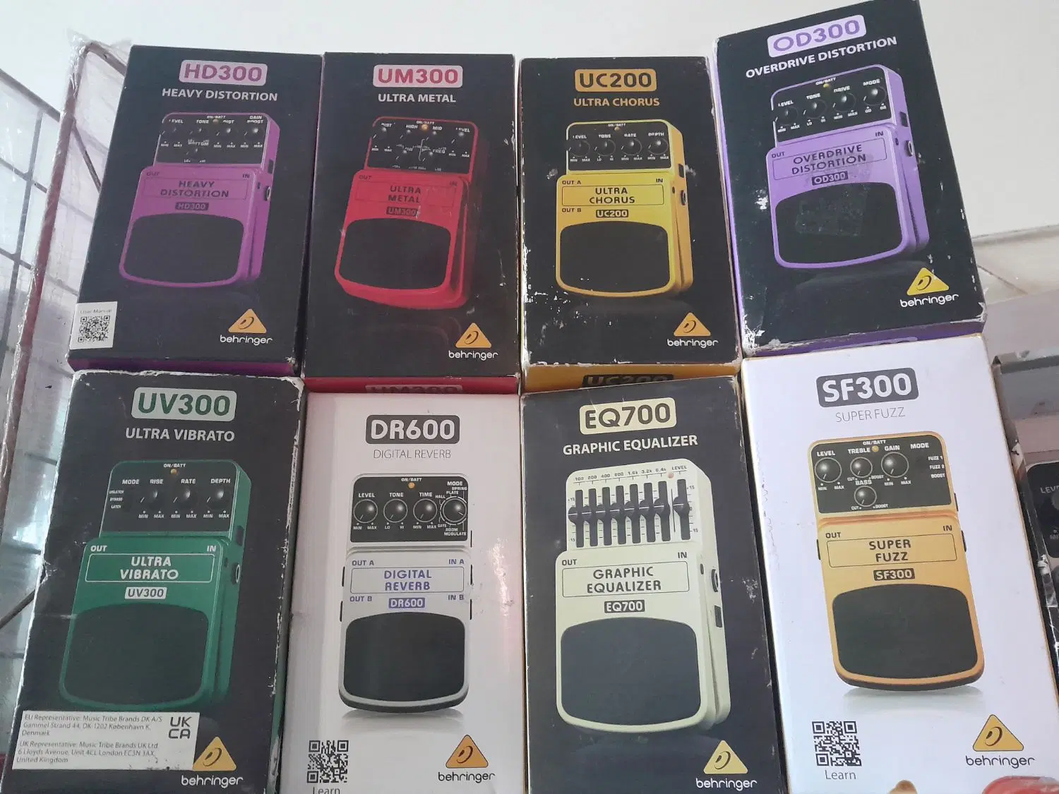 افکت Behringer|گیتار، بیس، امپلیفایر|تهران, تهراننو|دیوار