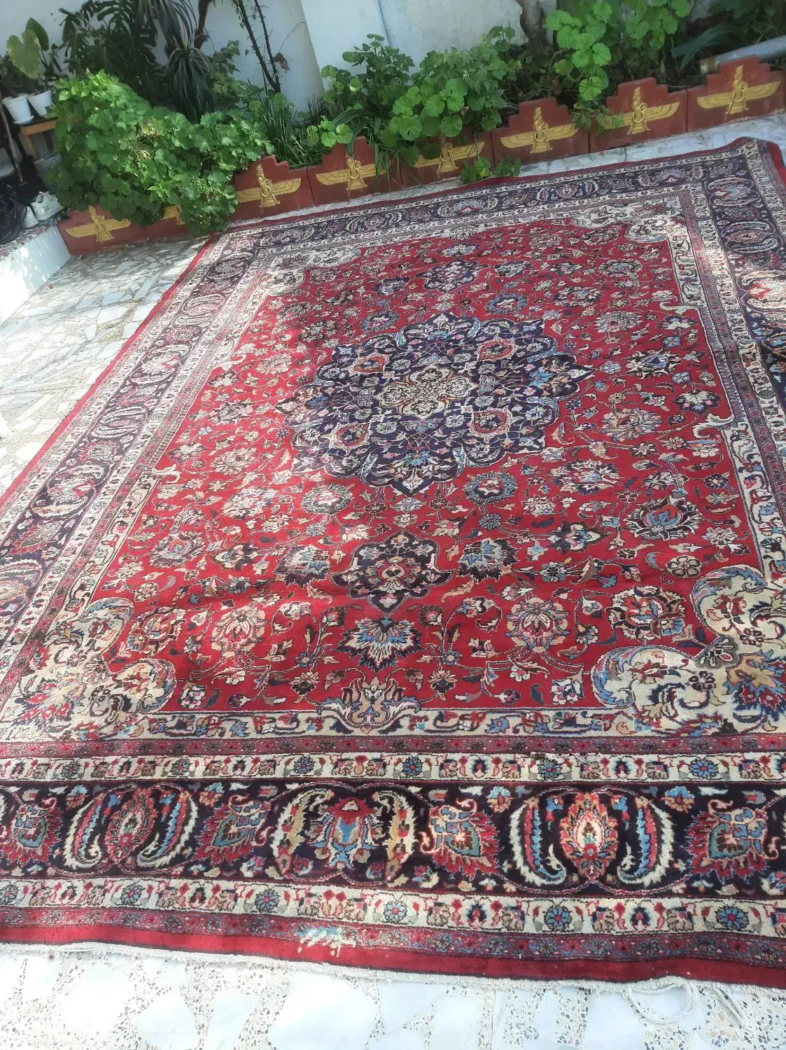 فرش دستبافت|فرش|فریدون‌کنار, |دیوار