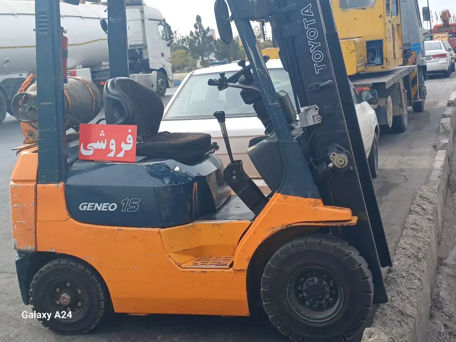 لیفتراک تویوتا 7f|خودرو سنگین|فشاپویه, |دیوار