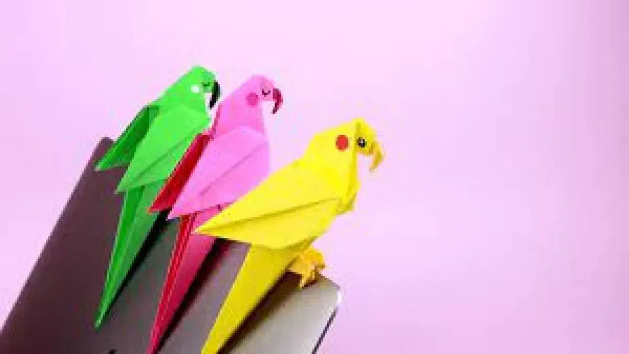 کاردستی طوطی اوریگامی|اسباببازی|قم, نیروگاه|دیوار