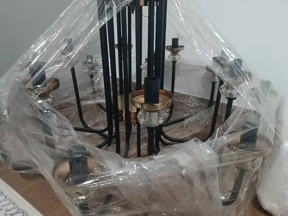 لوستر|لوستر و چراغ آویز|فردیس, فردیس|دیوار