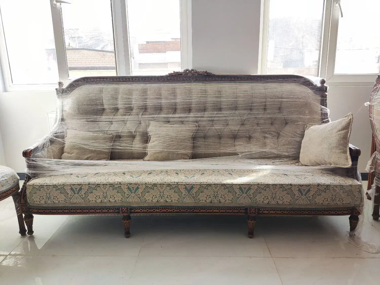 مبل سلطنتی فوق لاکچری (پلم)|مبلمان خانگی و میز عسلی|لار, |دیوار