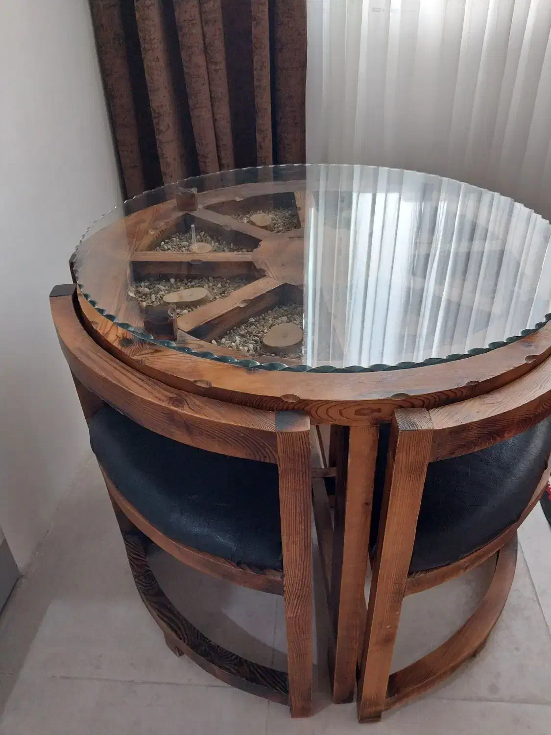 میز غذاخوری ۴ نفره|میز و صندلی غذاخوری|محمدیه-قزوین, |دیوار