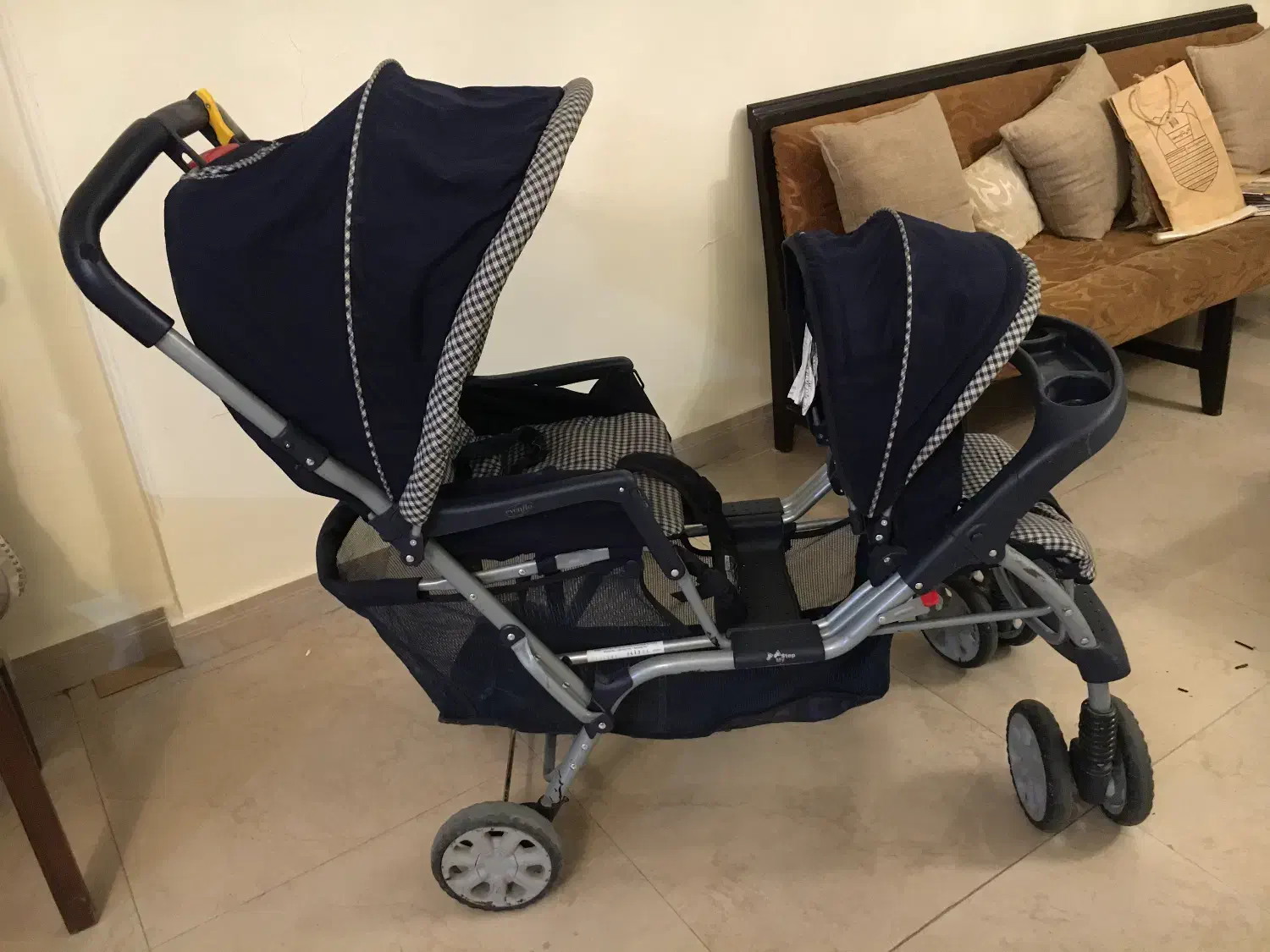 کالسکه دوقلو مارک ایون فلو آمریکا|کالسکه و لوازم جانبی|تهران, شهرک بوعلی|دیوار