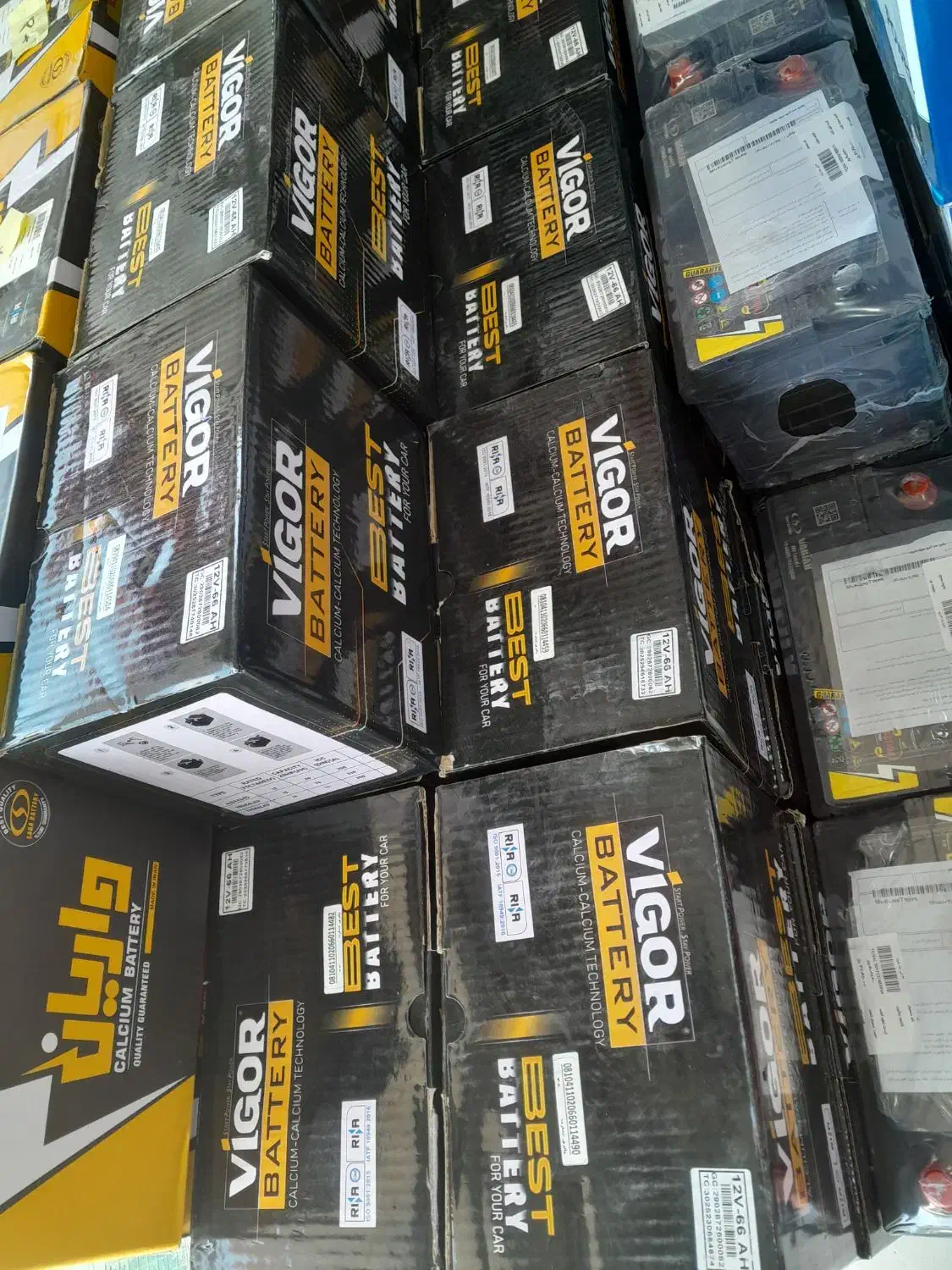 بو پی اس باتری ماشینهای ایرانی و خارجی|قطعات یدکی و لوازم جانبی|قم, بوستان علوی|دیوار