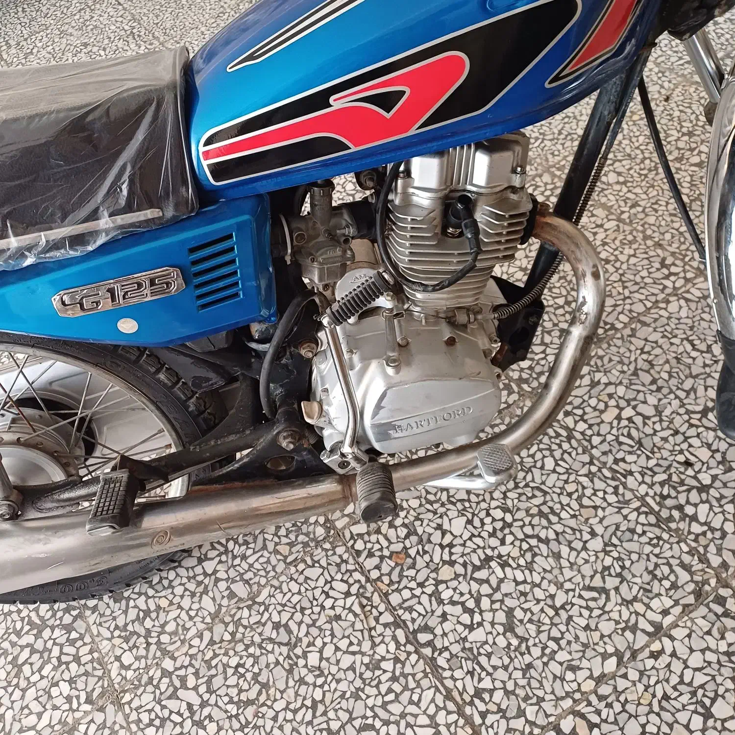 هوندا سالم انجین پلمپ ۱۲۵ سی سی|موتورسیکلت|اقبالیه, |دیوار