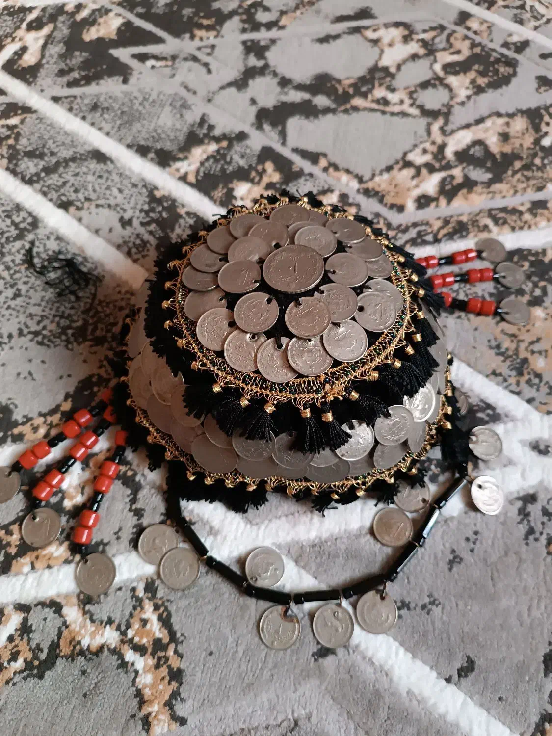 کلاه سکه ای قدیمی|صنایع دستی و سایر لوازم تزئینی|تهران, امام زاده عبدالله|دیوار