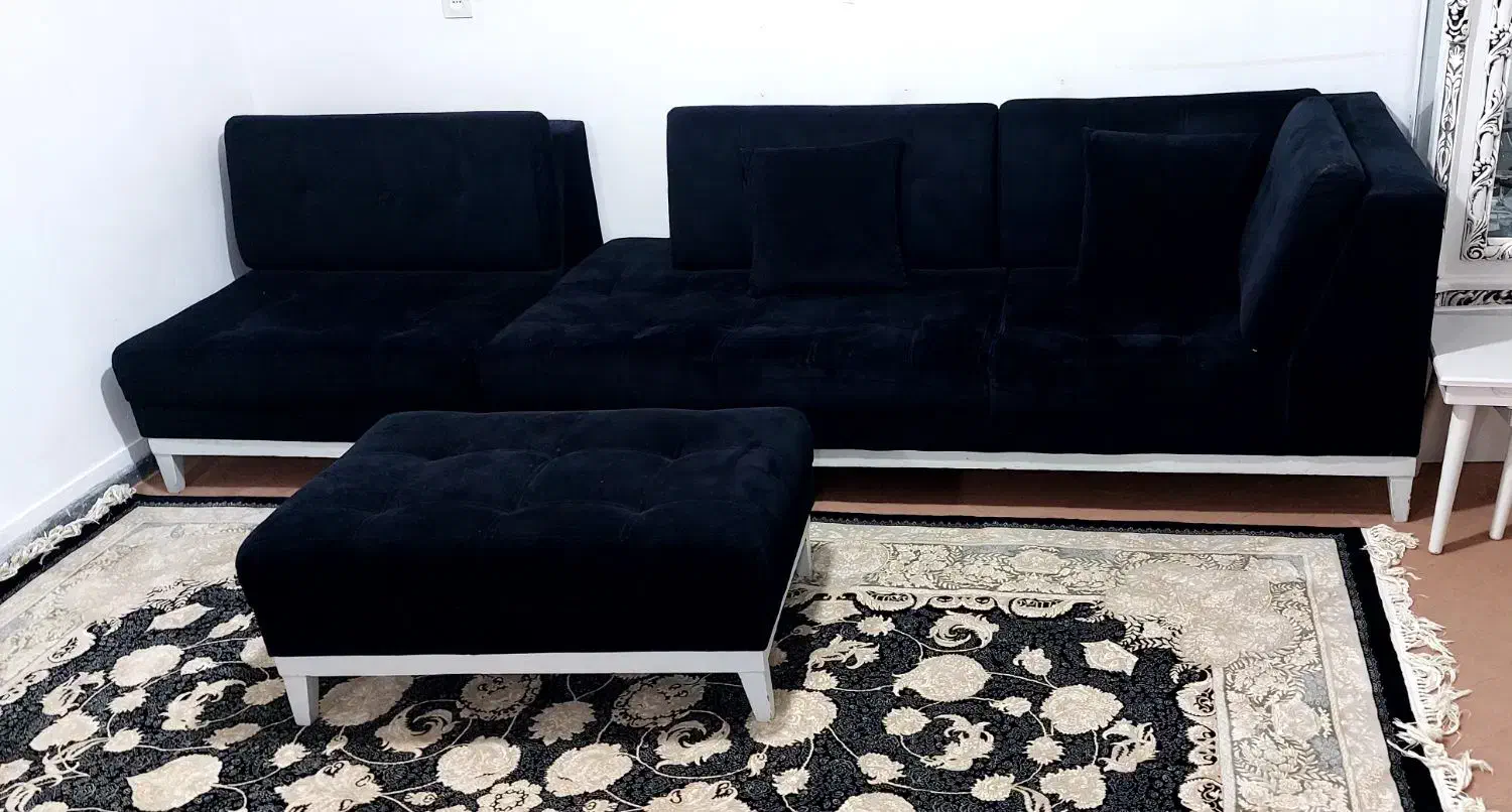 مبل ۹ نفره ال|مبلمان خانگی و میز عسلی|سقز, |دیوار