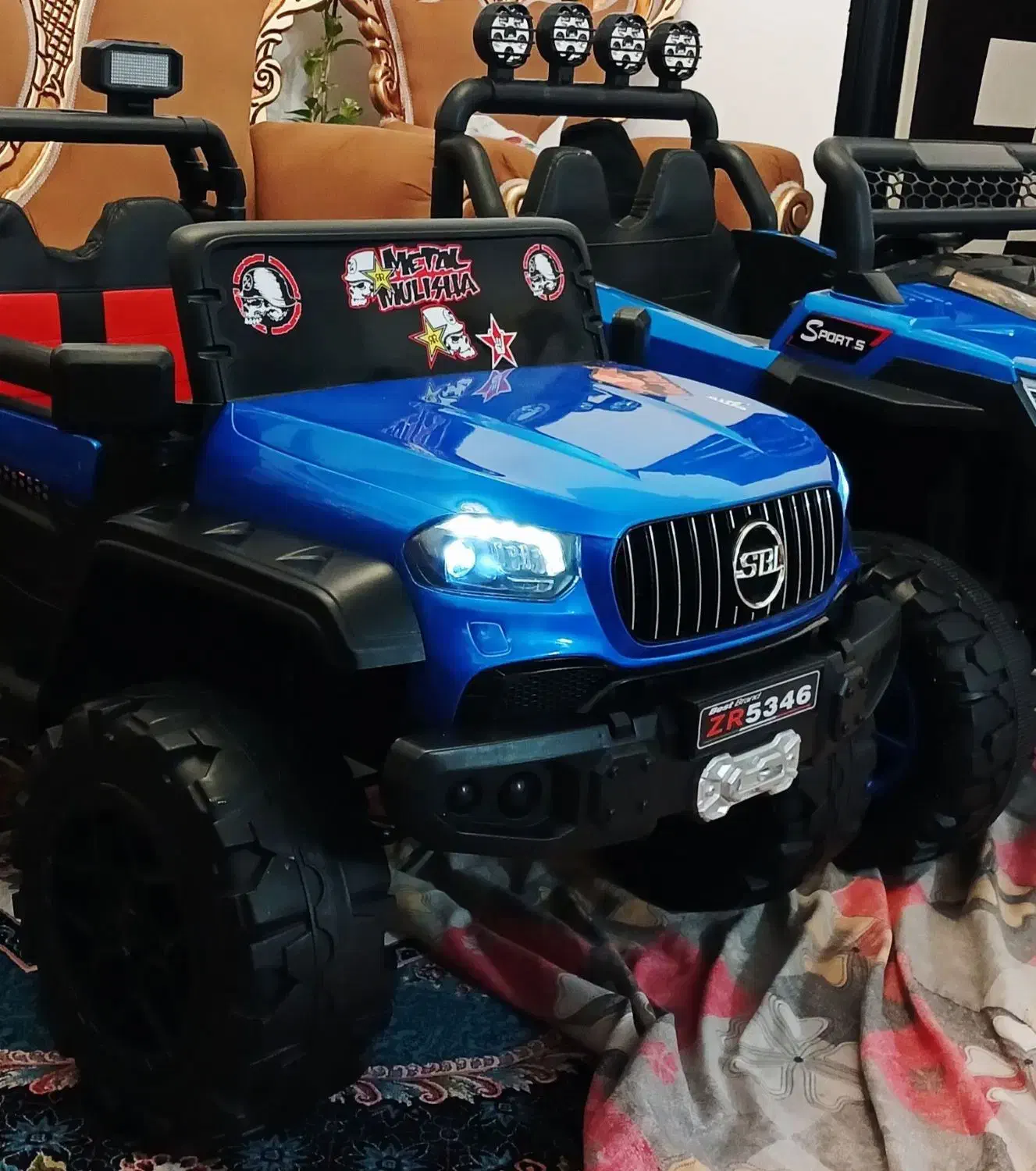 دوتا ماشین شارژی پرقدرت ۵موتوره در حد نونو|اسباببازی بچه|تبریز, |دیوار