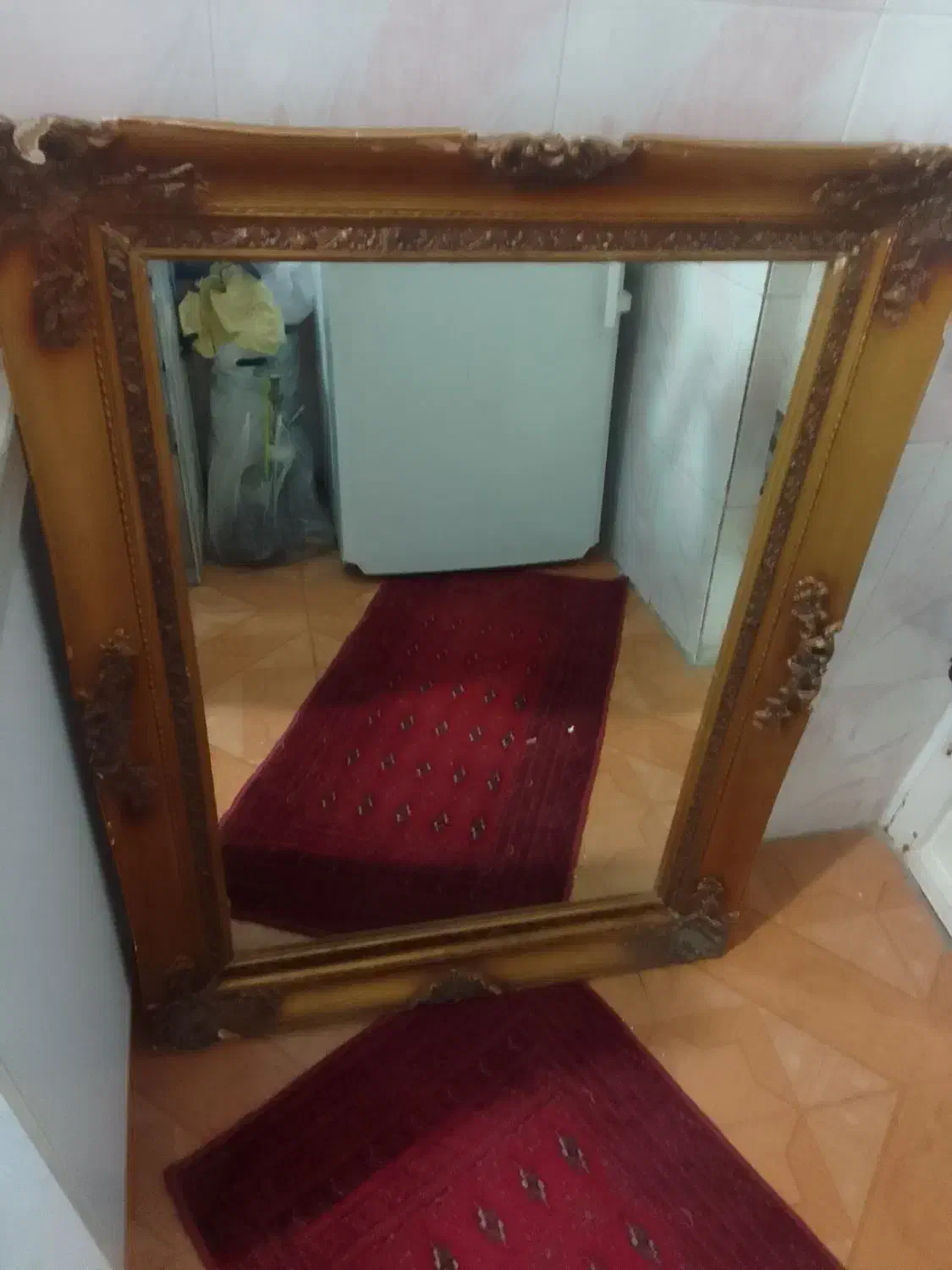 آیینه سلطنتی زببا|آینه|پاکدشت, پاکدشت (مامازند)|دیوار