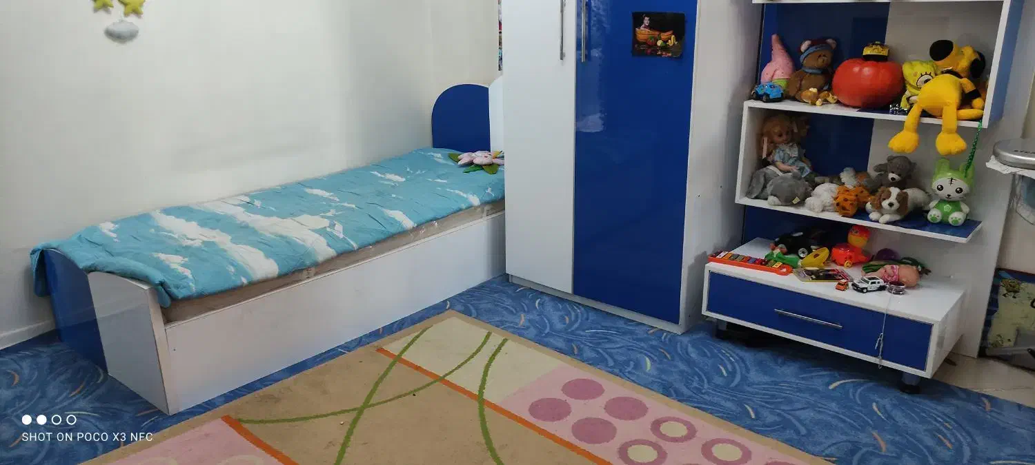 سرویس نوجوان|تخت و سرویس خواب|گلبهار, شهر جدید گلبهار|دیوار