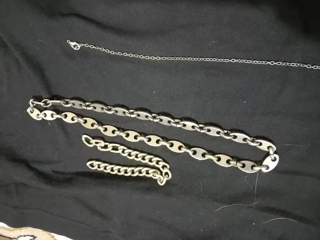 گردنبند و دستبند زیبا|جواهرات|فولادشهر, C1|دیوار