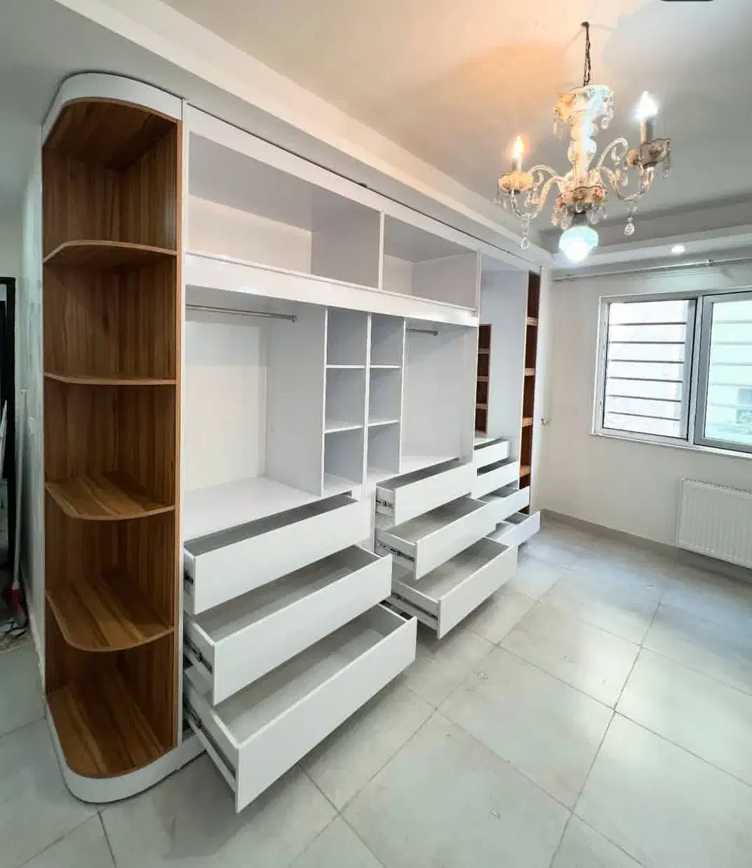 طراحی واجرای کمد دیواری سرویس خواب  اتاق کودک|جاکفشی، کمد، دراور|زنجان, |دیوار