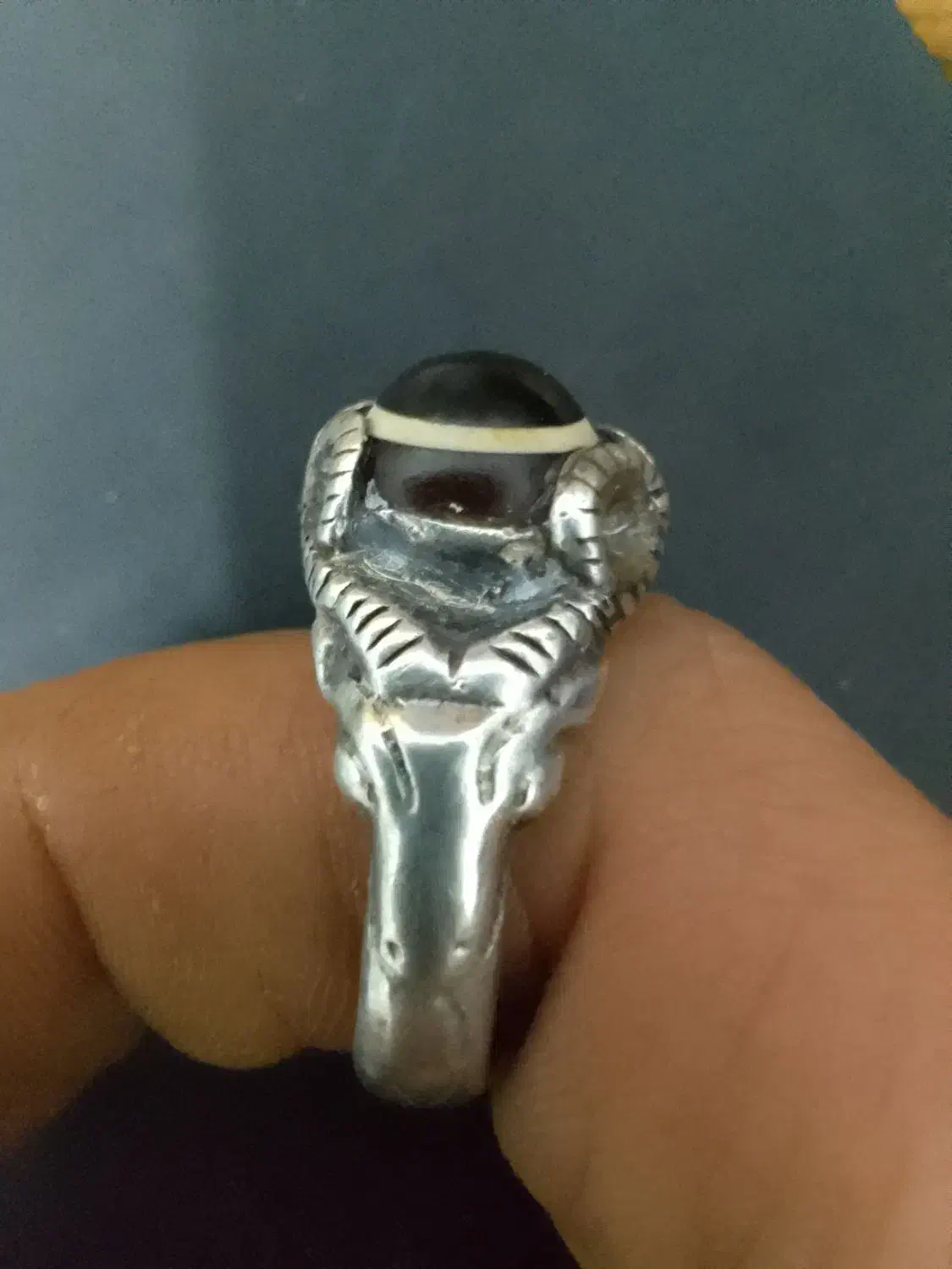 انگشتر نقره دست ساز مهر خورده|کلکسیون اشیاء عتیقه|تهران, مولوی|دیوار