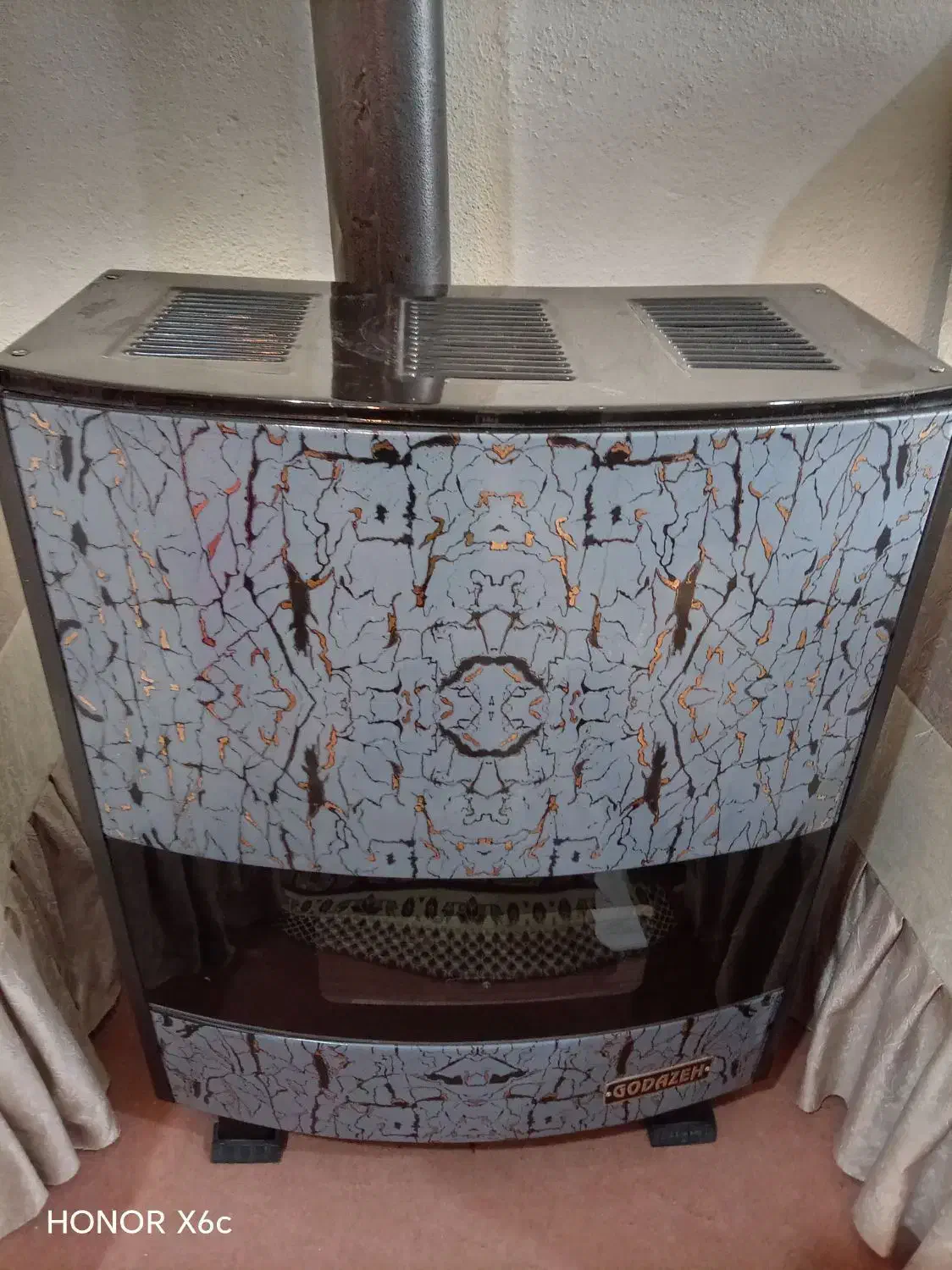 بخاری گازی گدازه|بخاری، هیتر، شومینه|خوی, |دیوار