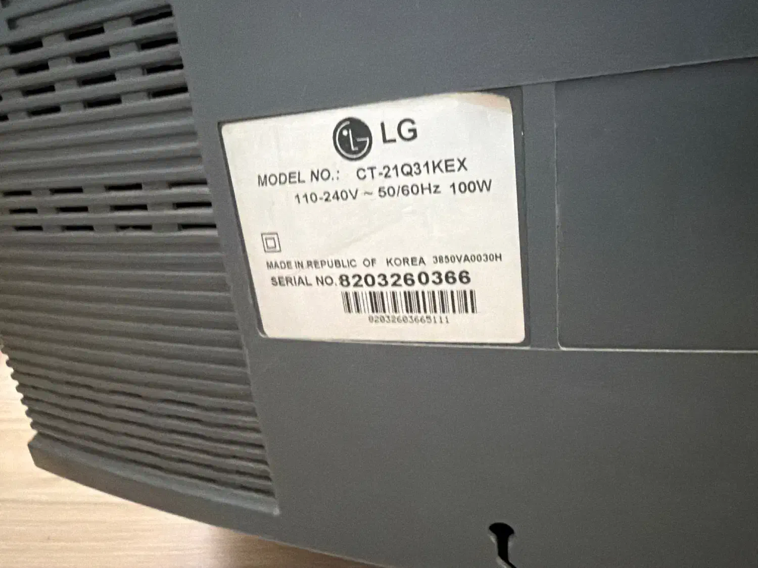 تلوزیون ۲۱اینچ الجی سالم سالم|تلویزیون و پروژکتور|خوی, |دیوار