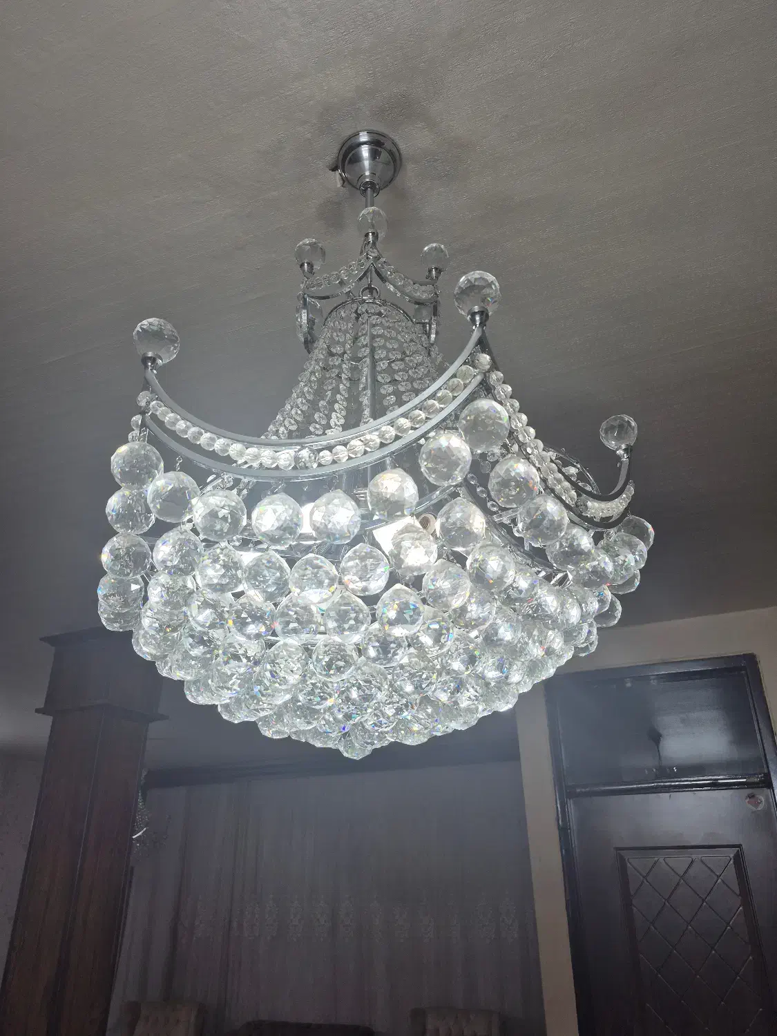 لوستر کریستال|لوستر و چراغ آویز|اراک, |دیوار