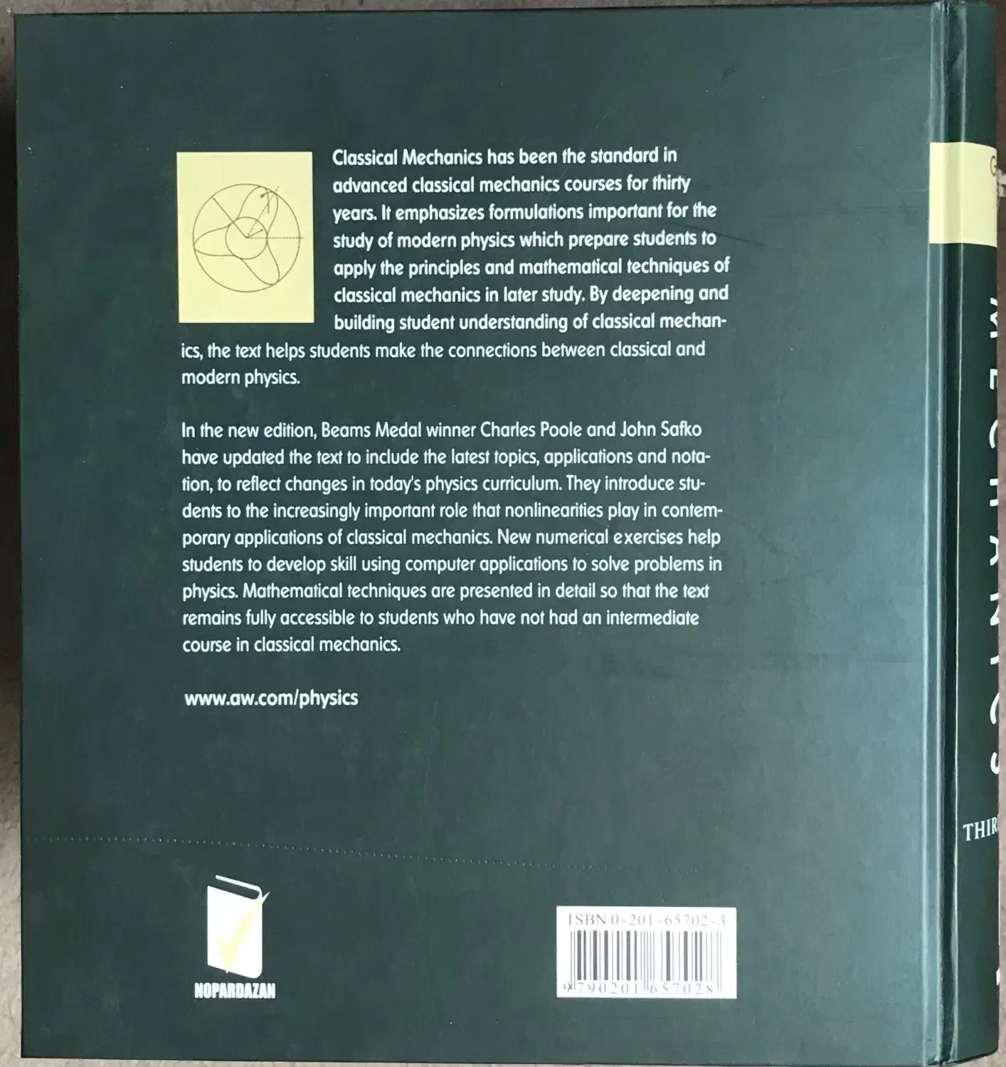 Classical Mechanics - H. Goldstein|کتاب و مجله آموزشی|تهران, نیلوفر|دیوار