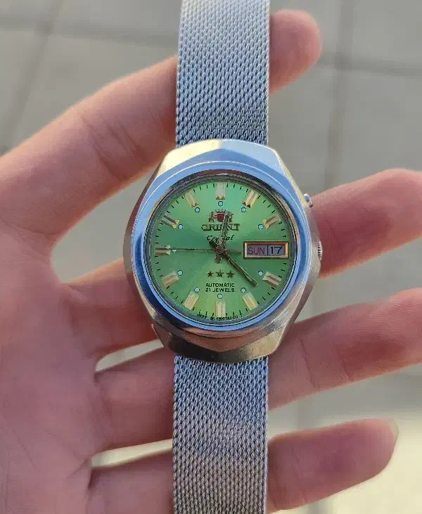 اورینت اتومات قدمت دار ۳ ستاره ژاپنی|ساعت|تبریز, |دیوار