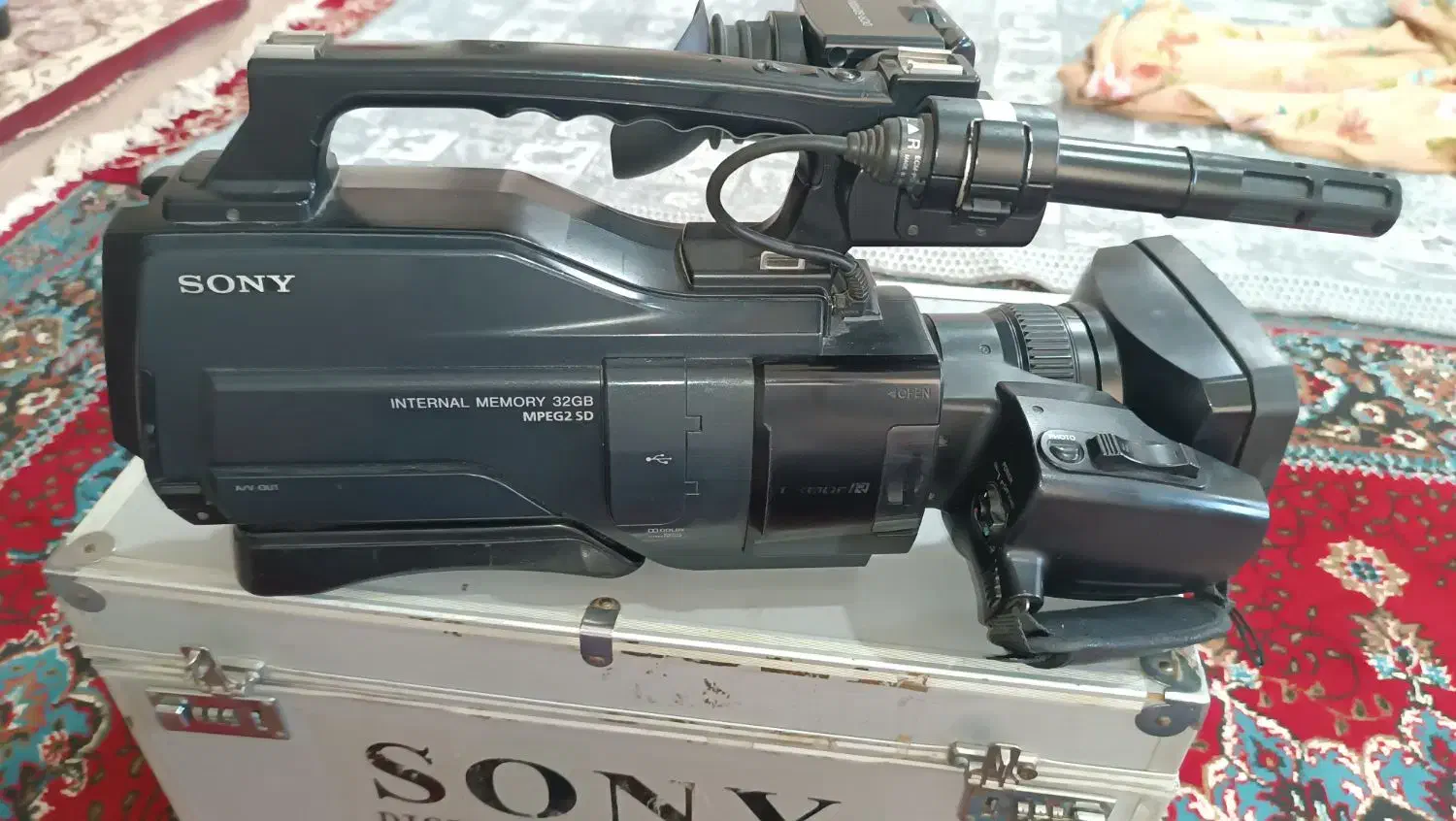 دوربین فیلمبرداری سونی اصل ژاپن در حد نو|دوربین عکاسی و فیلمبرداری|پارسآباد, |دیوار