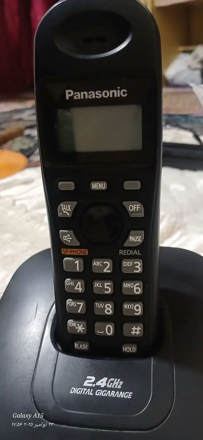 تلفن بیسیم پاناسونیک اصل مالزی|تلفن رومیزی|بندرعباس, |دیوار
