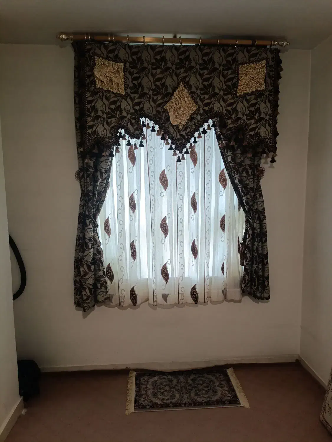 پرده با والان|پرده، رانر، رومیزی|ساوه, |دیوار