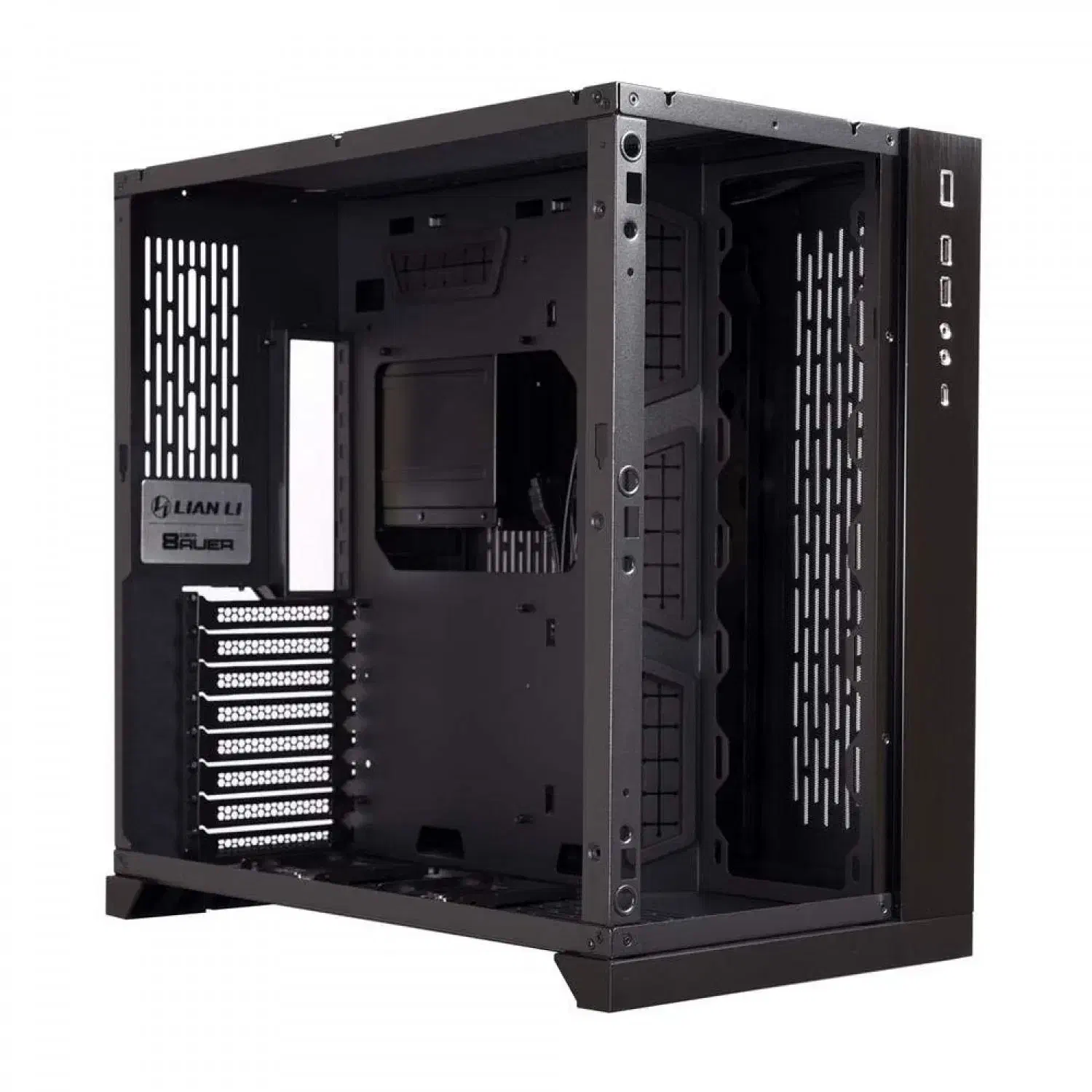 قاب کیس لیان لی o11 dynamic black|قطعات و لوازم جانبی رایانه|شهریار, شهریار|دیوار