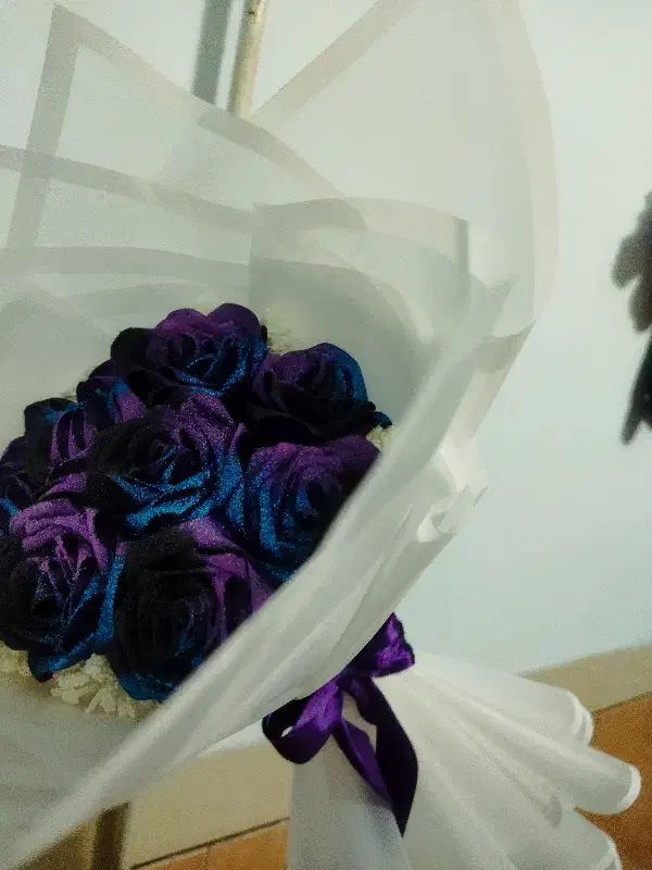 دسته گل کهکشانی|گل مصنوعی|شهرکرد, |دیوار