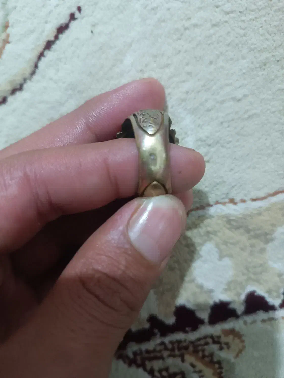 انگشتر نقره|کلکسیون اشیاء عتیقه|کبودرآهنگ, |دیوار