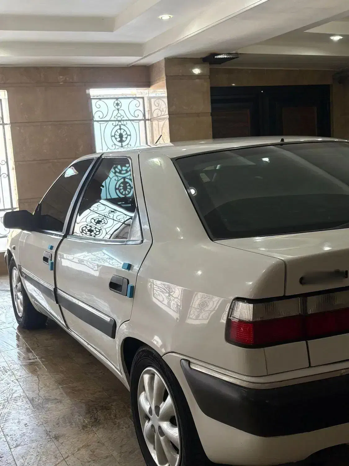 زانتیا مدل۸۷ بی رنگ بسیار سالم|خودرو سواری و وانت|قائم‌شهر, |دیوار