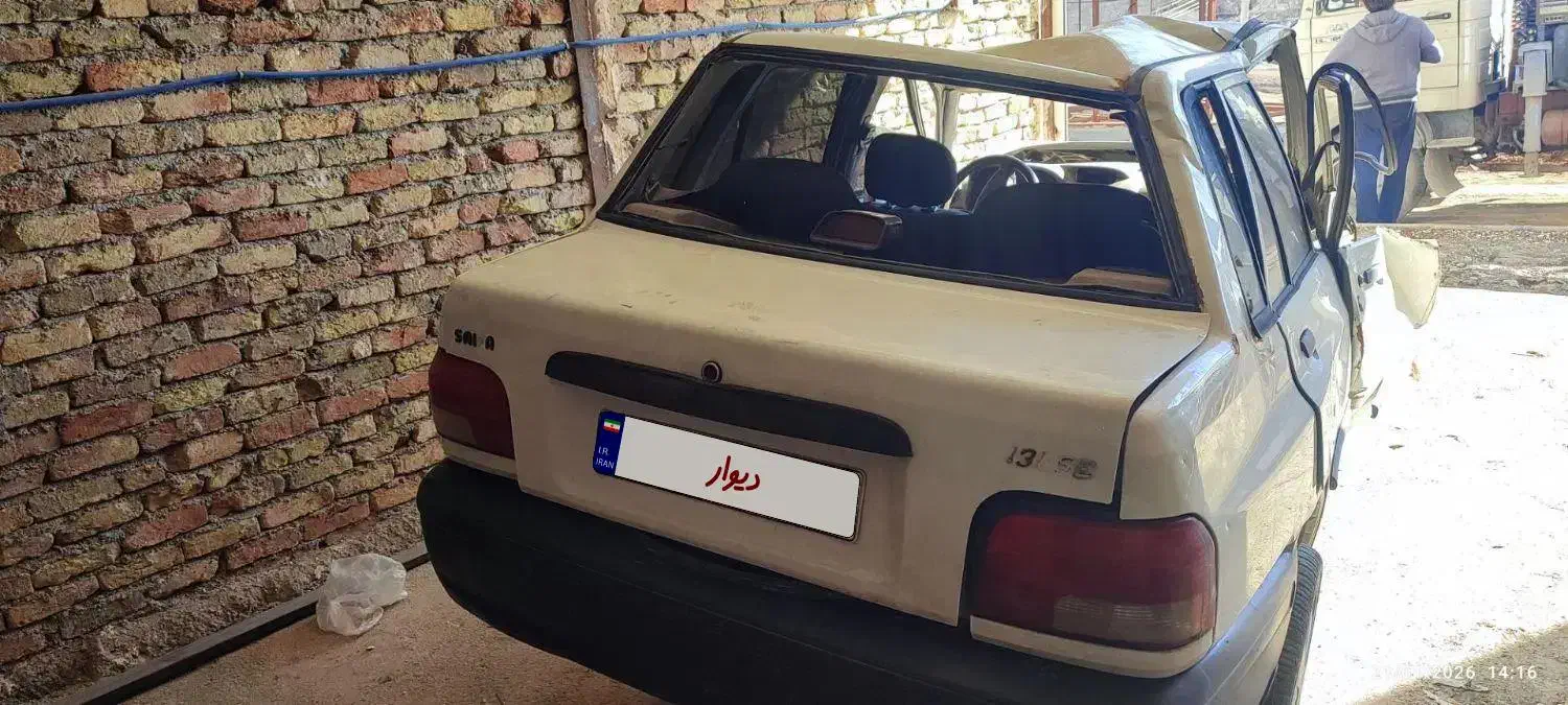 پراید 131 مدل 91 sl تصادفی|خودرو سواری و وانت|کرمانشاه, |دیوار